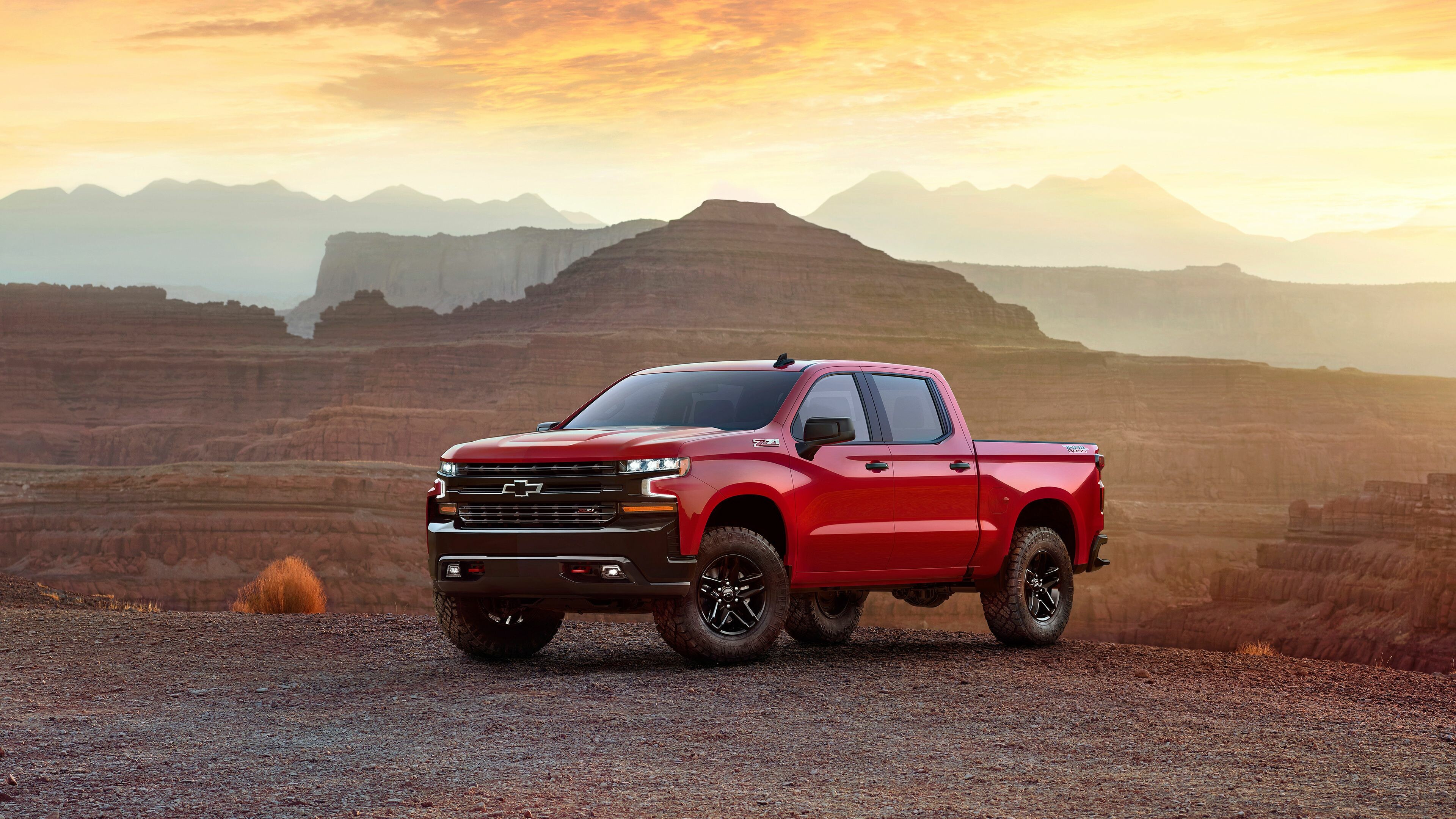 2019 Chevrolet Silverado HD wallpapers, Chevrolet brand pride, HD visuals, True truck power, 3840x2160 4K Desktop