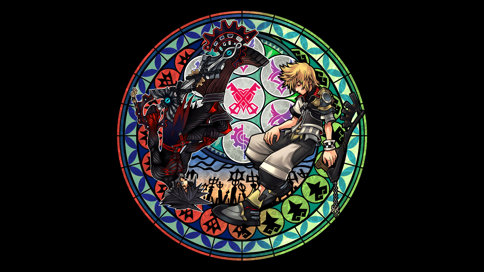 Kingdom Hearts Birth by Sleep, HD wallpapers, Memorable battles, Visual masterpiece, 1920x1080 Full HD Desktop