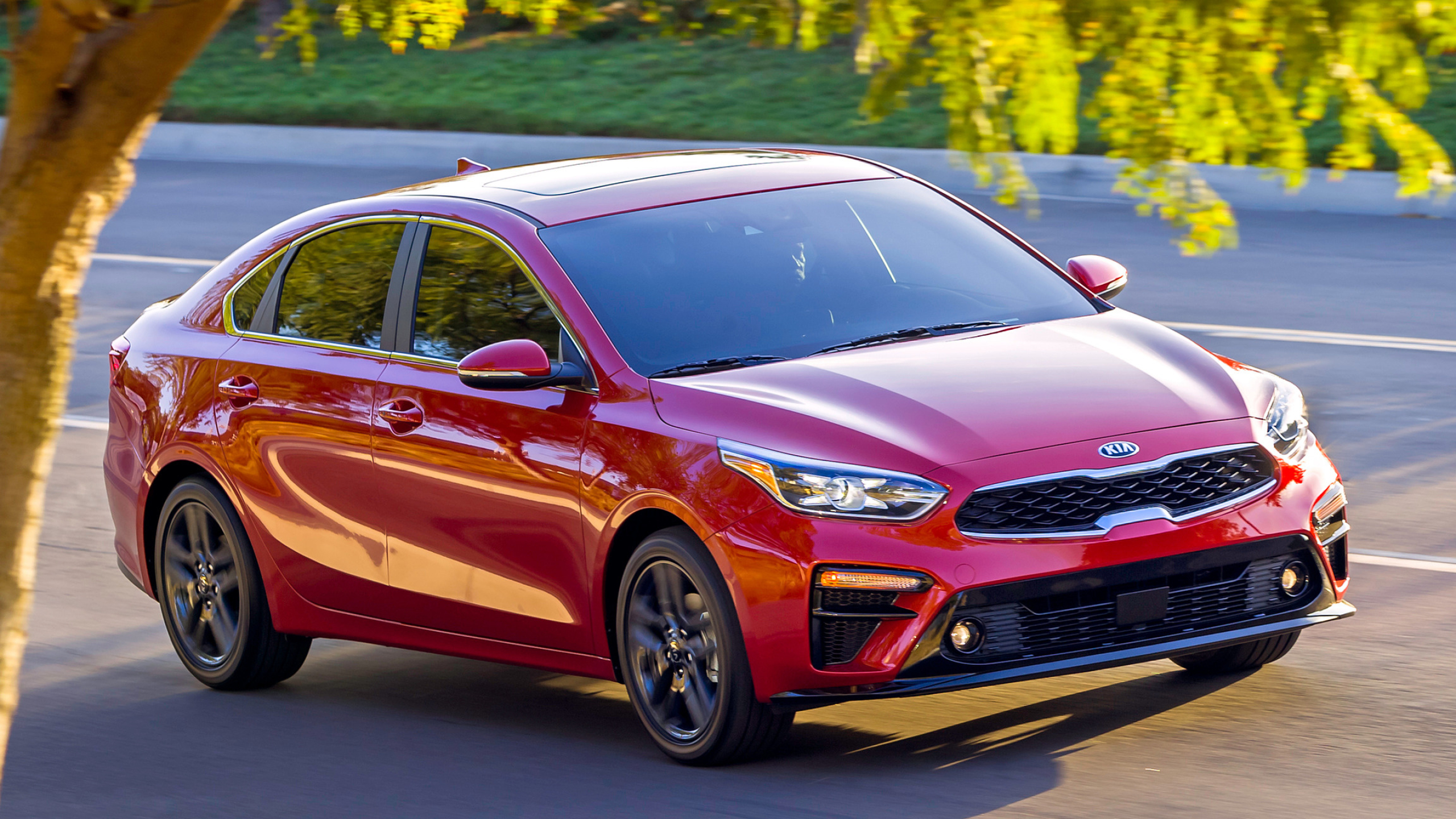 Kia Forte, Free download 2019, Kia Forte front three, Quarter HD wallpaper, 2560x1440 HD Desktop