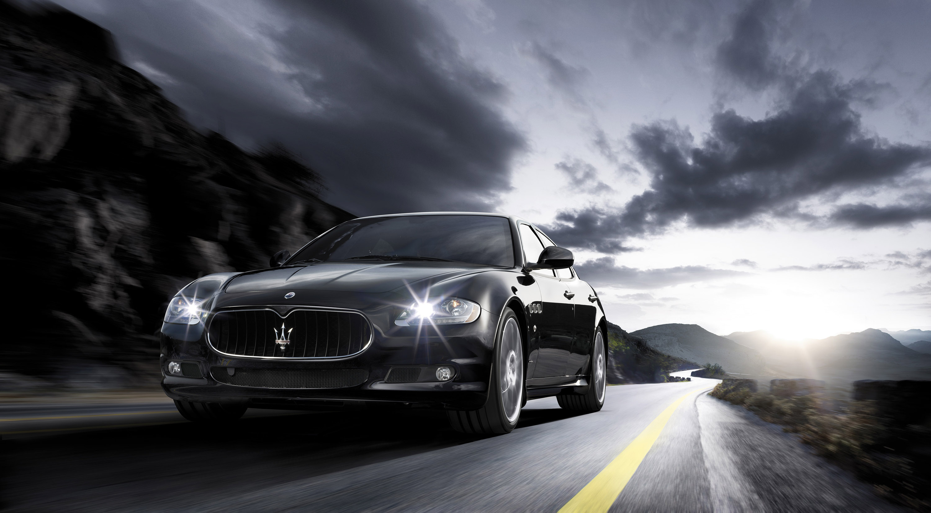Sport GT S 2010, Maserati Quattroporte Wallpaper, 3000x1660 HD Desktop