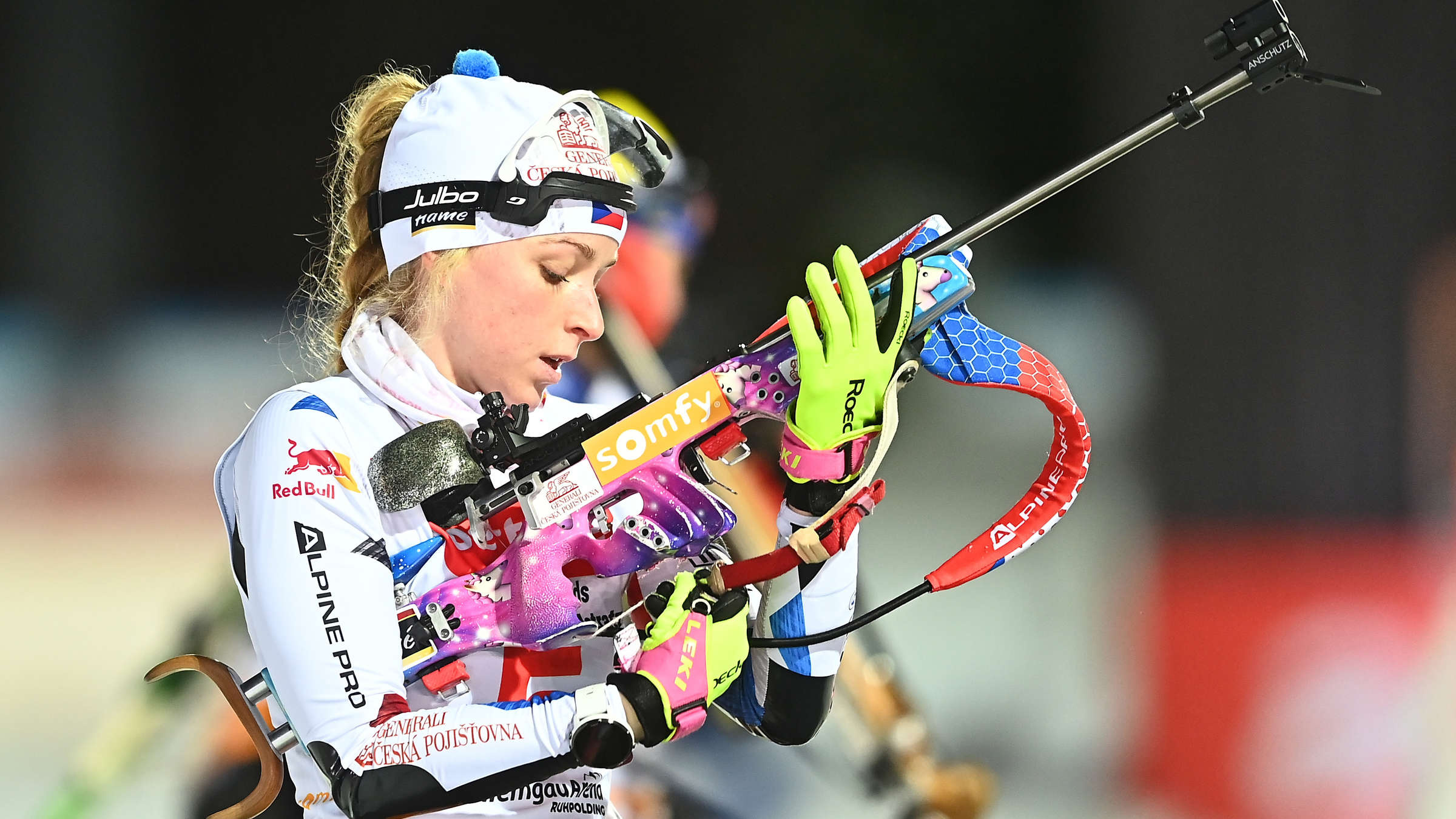 Ruhpolding 2021, Marketa Davidova Wallpaper, 2400x1350 HD Desktop