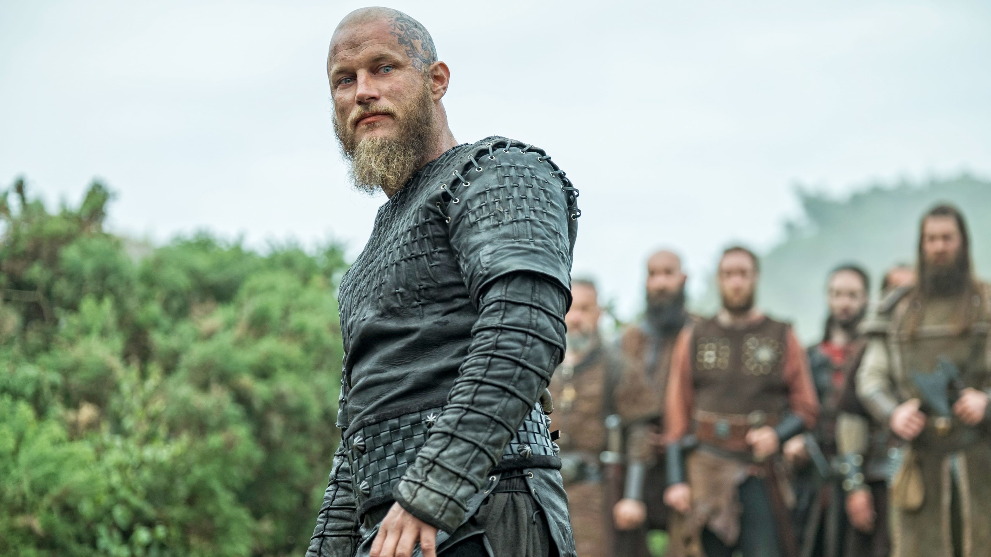 Ragnar Lothbrok, Travis Fimmel, Viking warriors, 4K Desktop wallpaper
