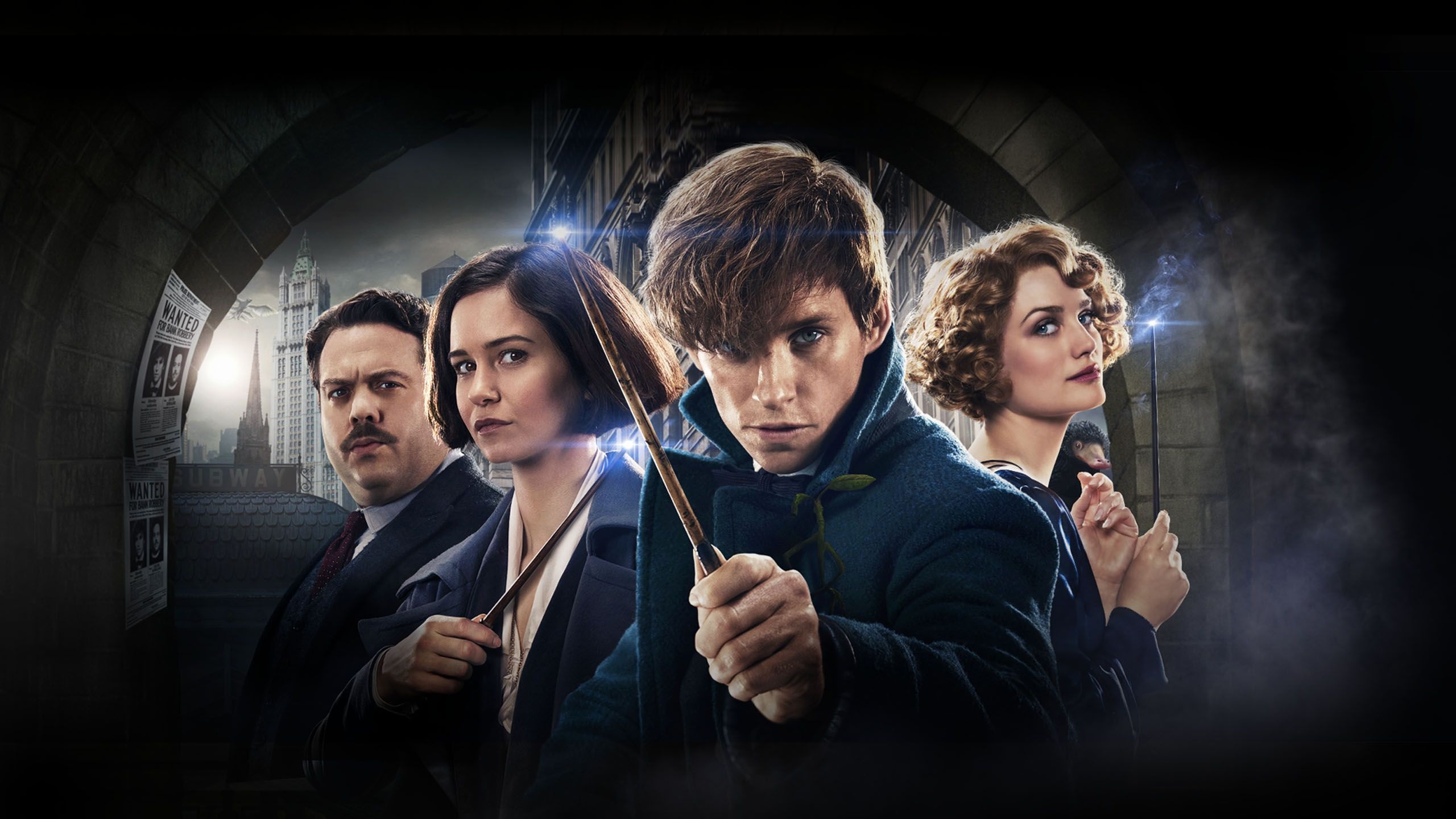 Fantastic Beasts, Movies anywhere, Adventure film, Magical creatures, 2560x1440 HD Desktop