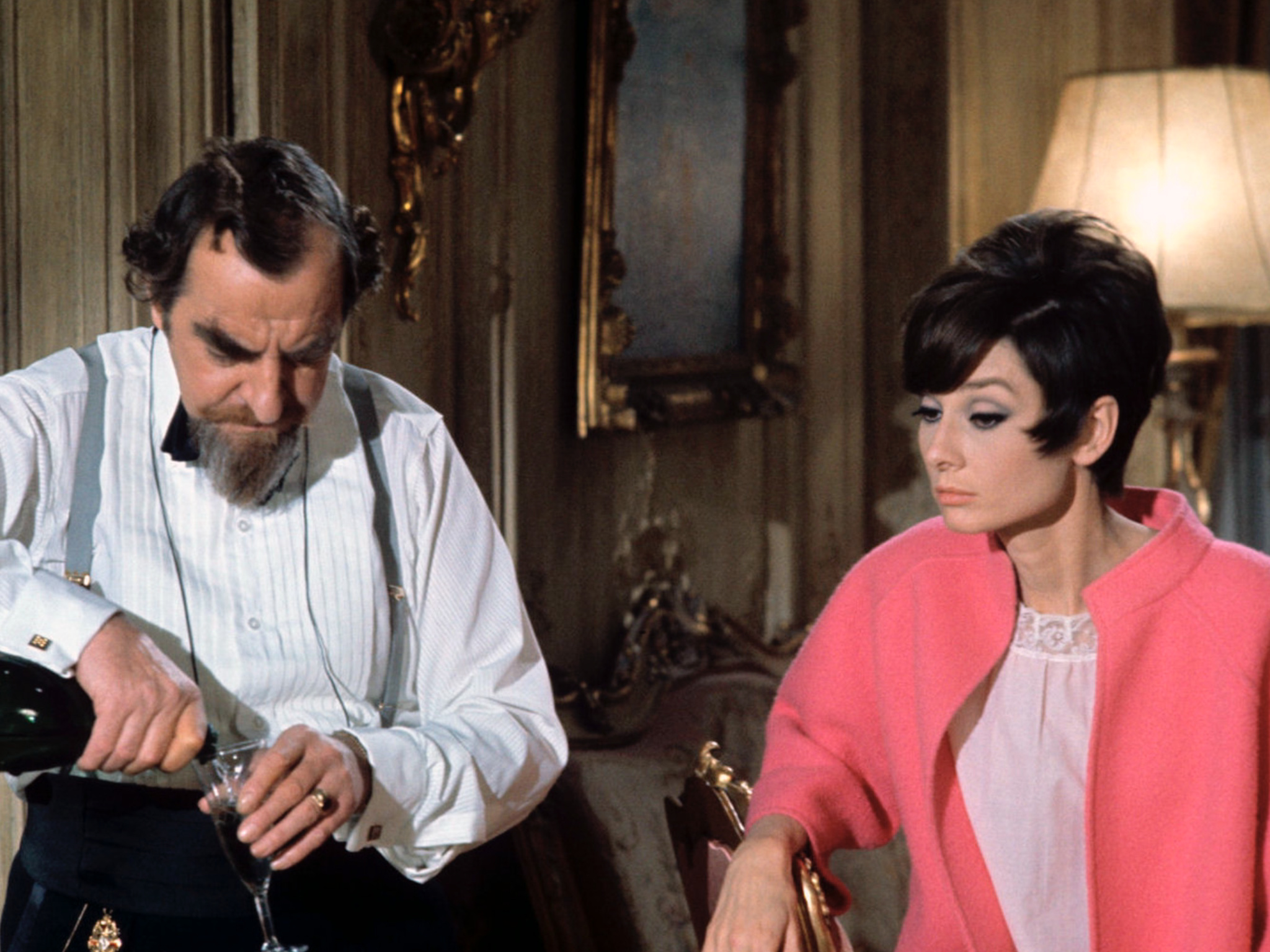Hugh Griffith, Audrey Hepburn poster, Audrey Hepburn photos, How to Steal a Million, 2050x1540 HD Desktop
