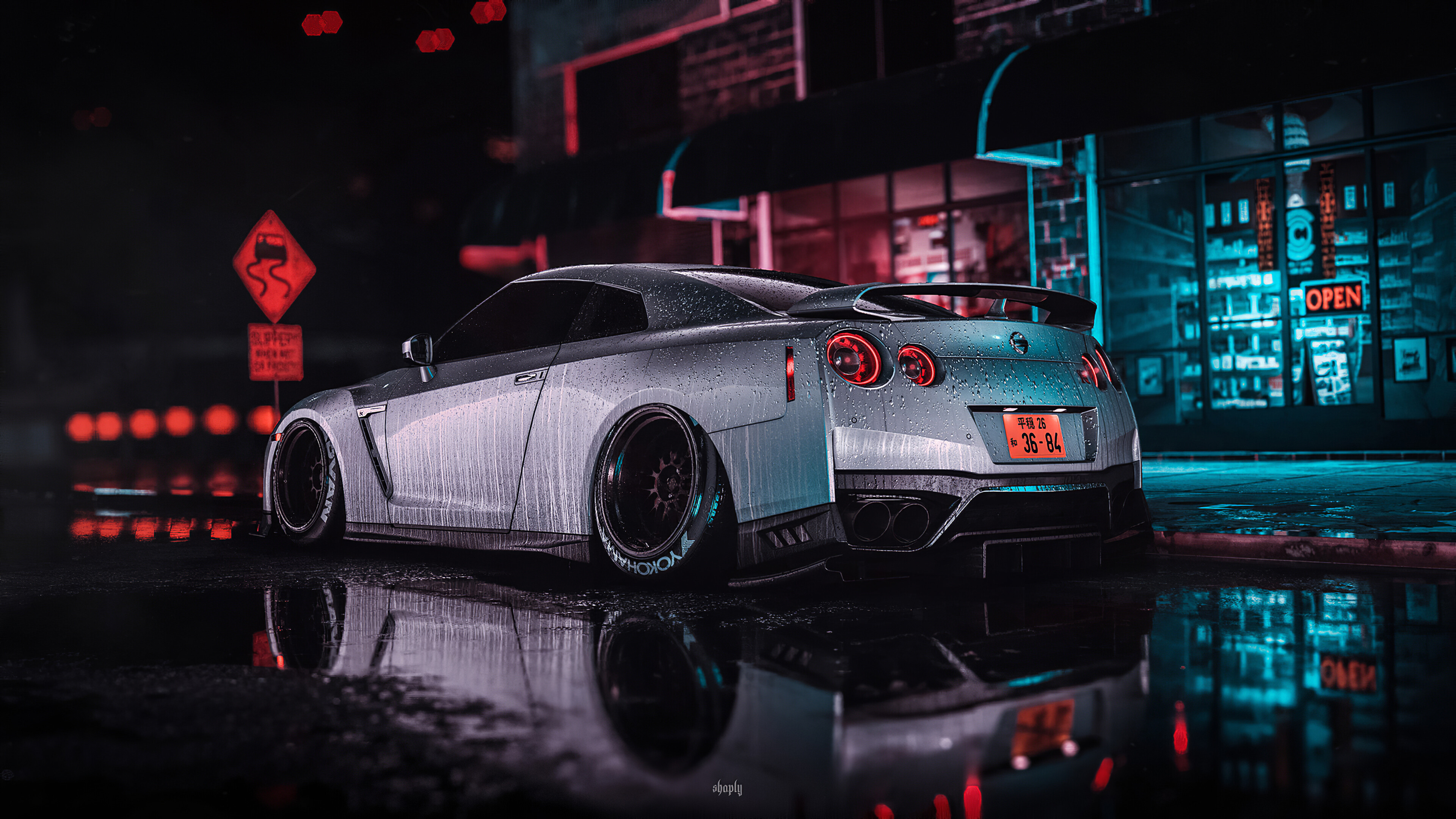 2020 Nissan GT-R, 4K wallpaper, High-quality visuals, Speed and power, 3840x2160 4K Desktop