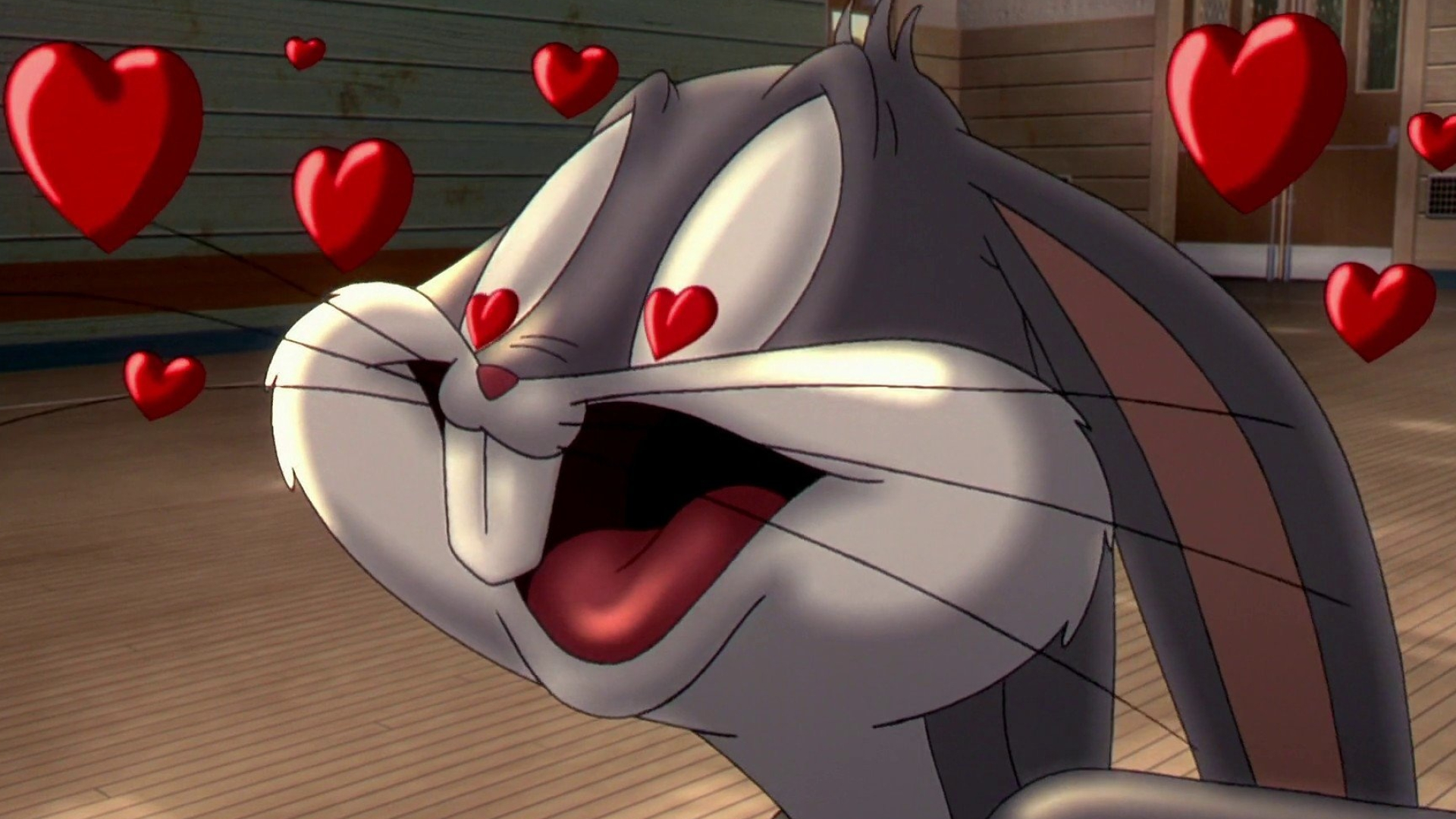 Space Jam, Looney Tunes (Valentine's Day) Wallpaper, 1920x1080 Full HD Desktop