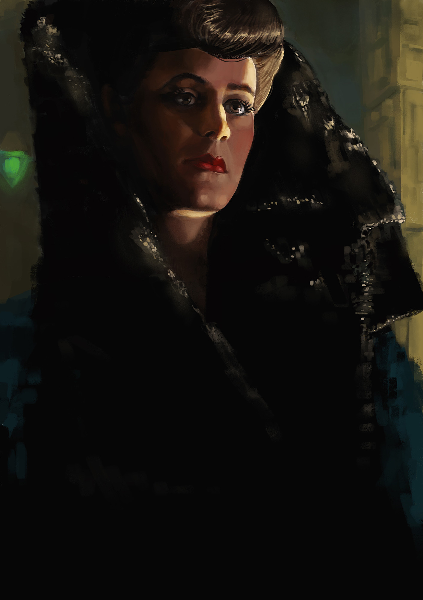 Rachael, Blade Runner, Enis Cisic, 1420x2000 HD Phone