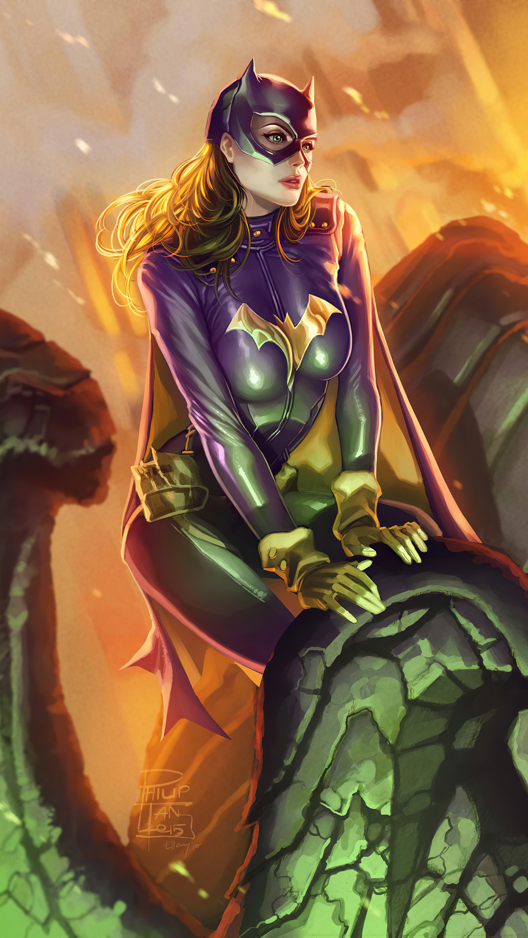Batgirl 2020 Art, Sony Xperia, 2160x3840 4K Phone