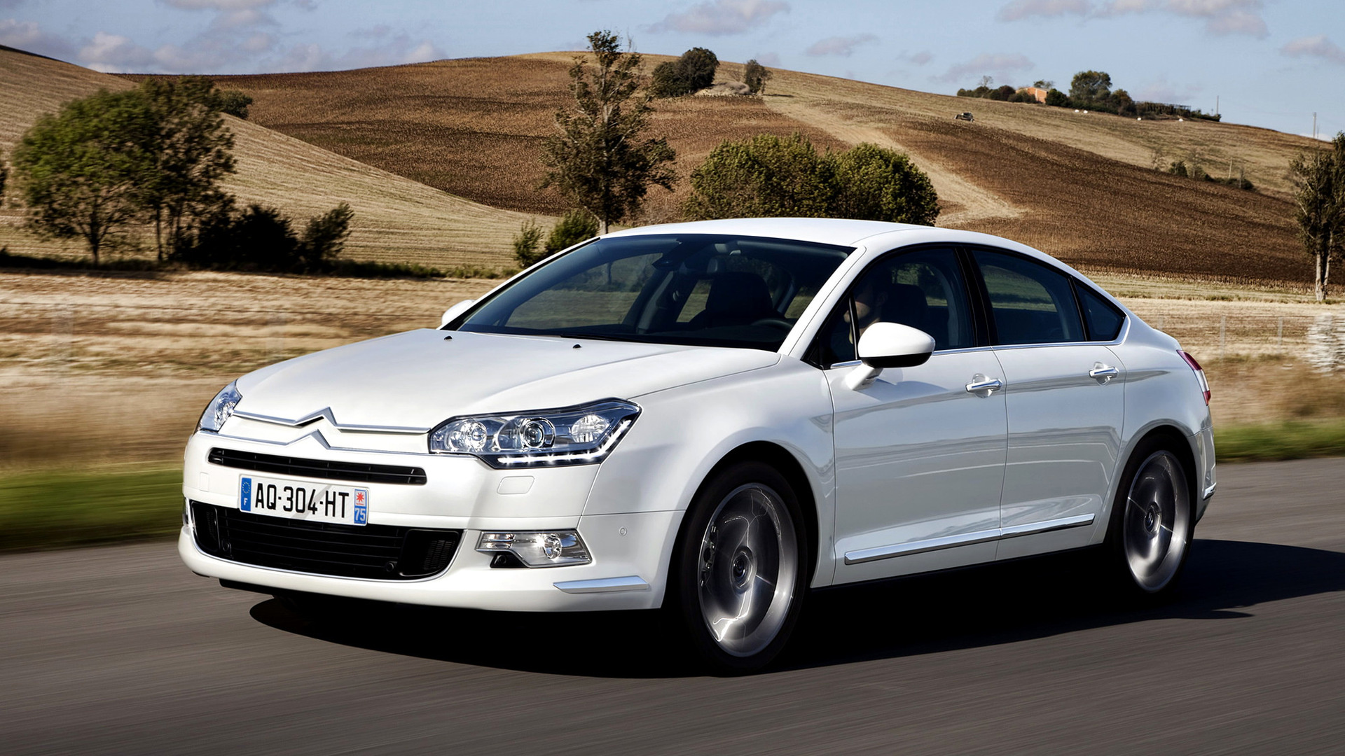 Citroen C5, Stylish sedan, Luxury car, High-performance vehicle, 1920x1080 Full HD Desktop