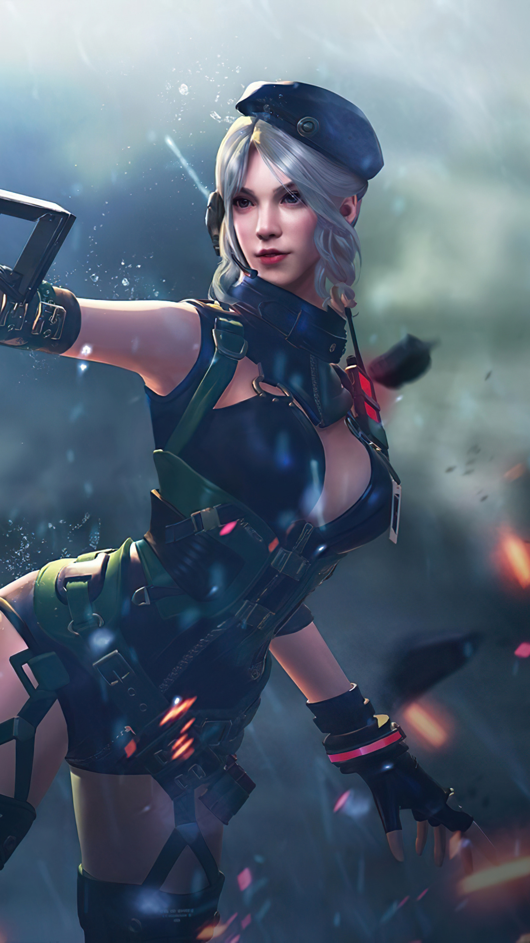 Free Fire 4K 2020, Xperia wallpapers, Gaming graphics, Stunning visuals, 2160x3840 4K Phone