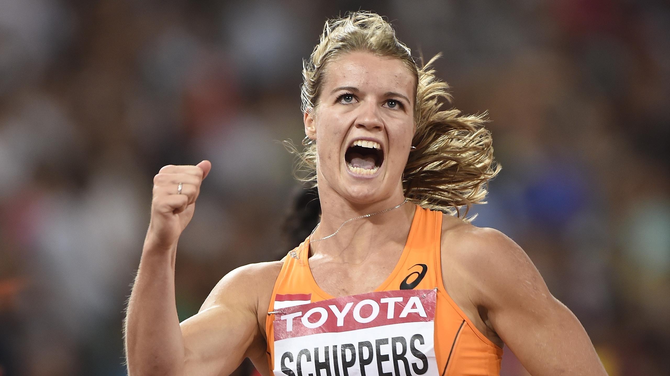 Dafne Schippers, European Championships 2016, Amsterdam, Eurosport, 2560x1440 HD Desktop