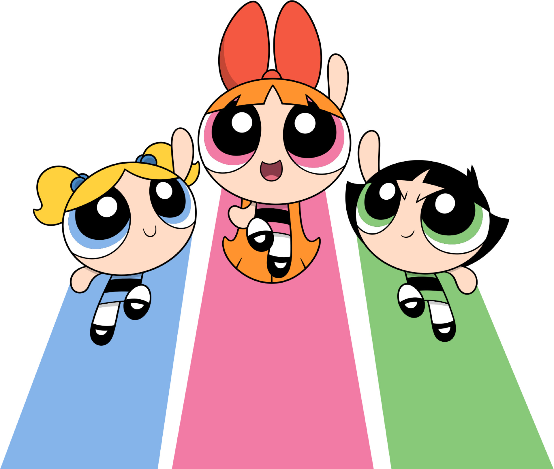 Blossom, Bubbles, Buttercup, The Powerpuff Girls, HD Desktop wallpaper