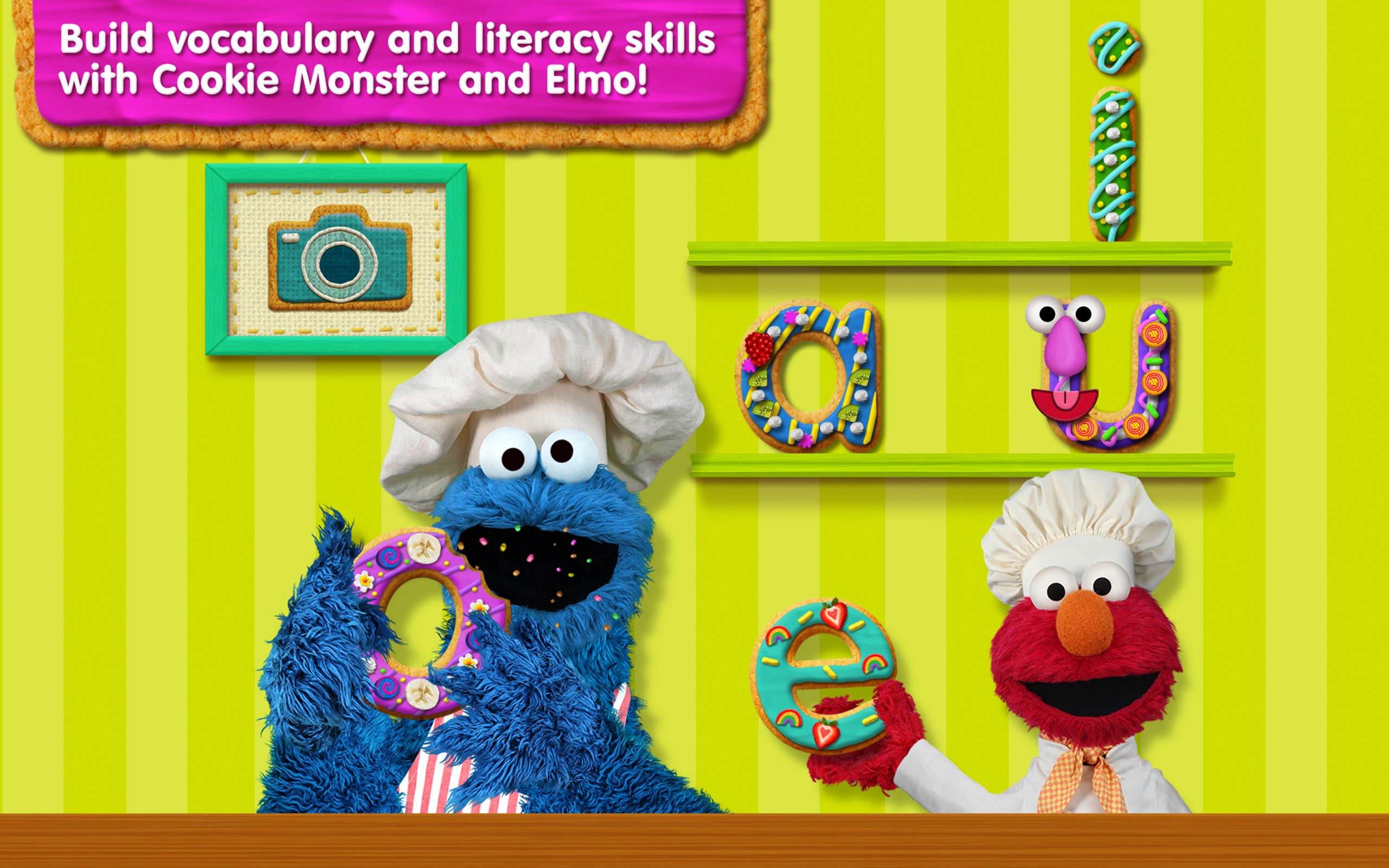 Elmo, Cookie Monster (Sesame Street) Wallpaper, 2560x1600 HD Desktop