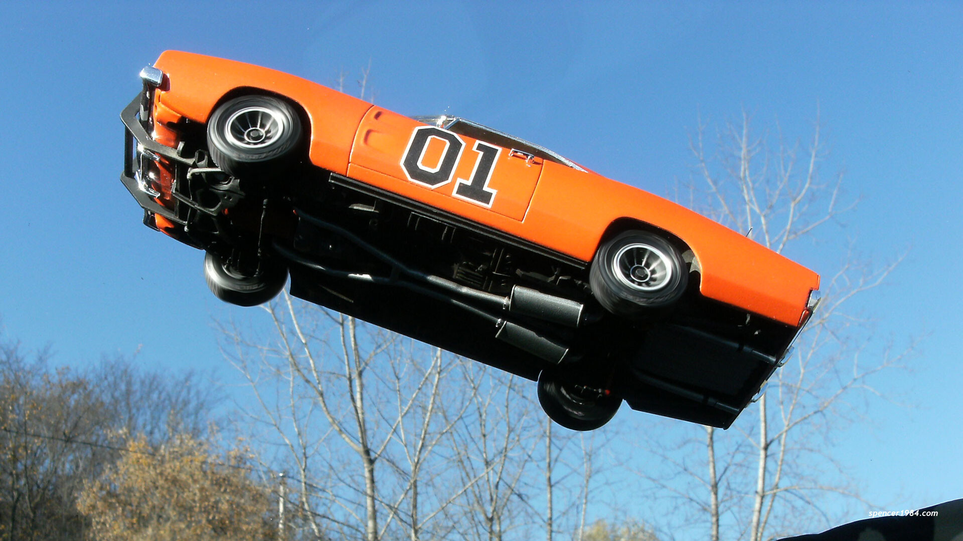 Flying Tribute, General Lee Car Wallpaper, 1920x1080 Full HD Desktop
