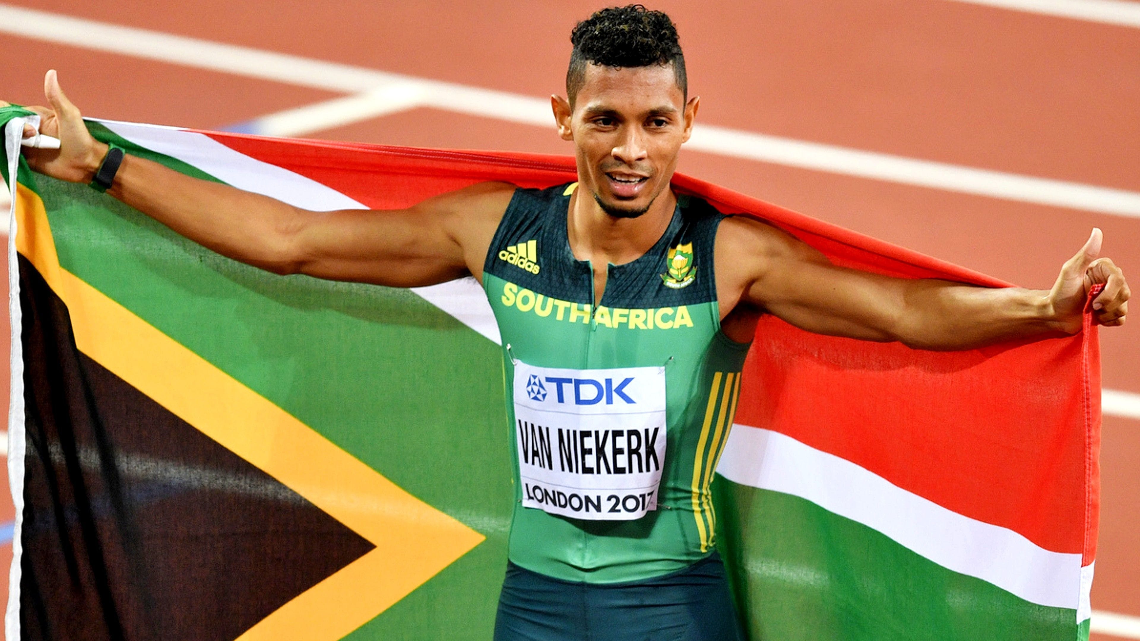 London 2017, Wayde van Niekerk Wallpaper, 3840x2160 4K Desktop