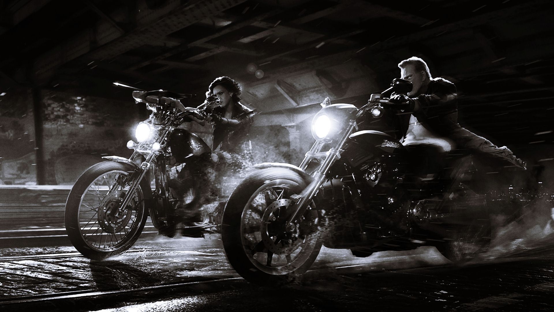 Gail and Marv, Sin City Wallpaper, 1920x1080 Full HD Desktop