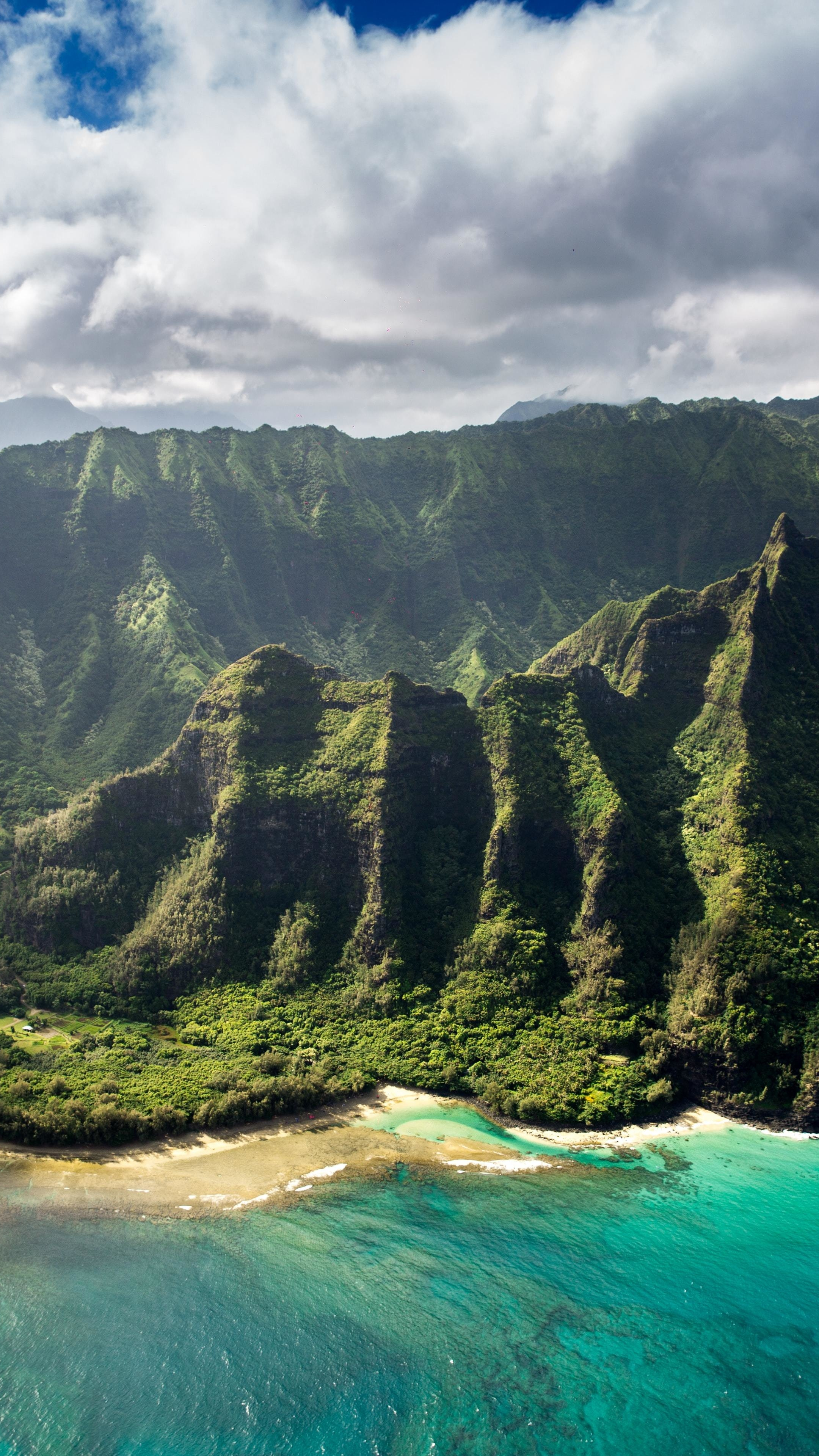 Na Pali Coast State Park, Hawaiian Islands Wallpaper, 2160x3840 4K Phone
