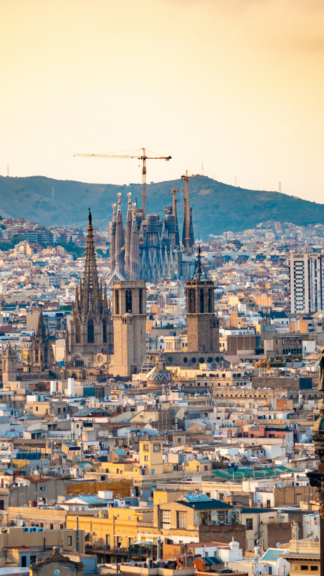 iPhone wallpapers, Barcelona city theme, Mobile backgrounds, Digital imagery, 1080x1920 Full HD Phone