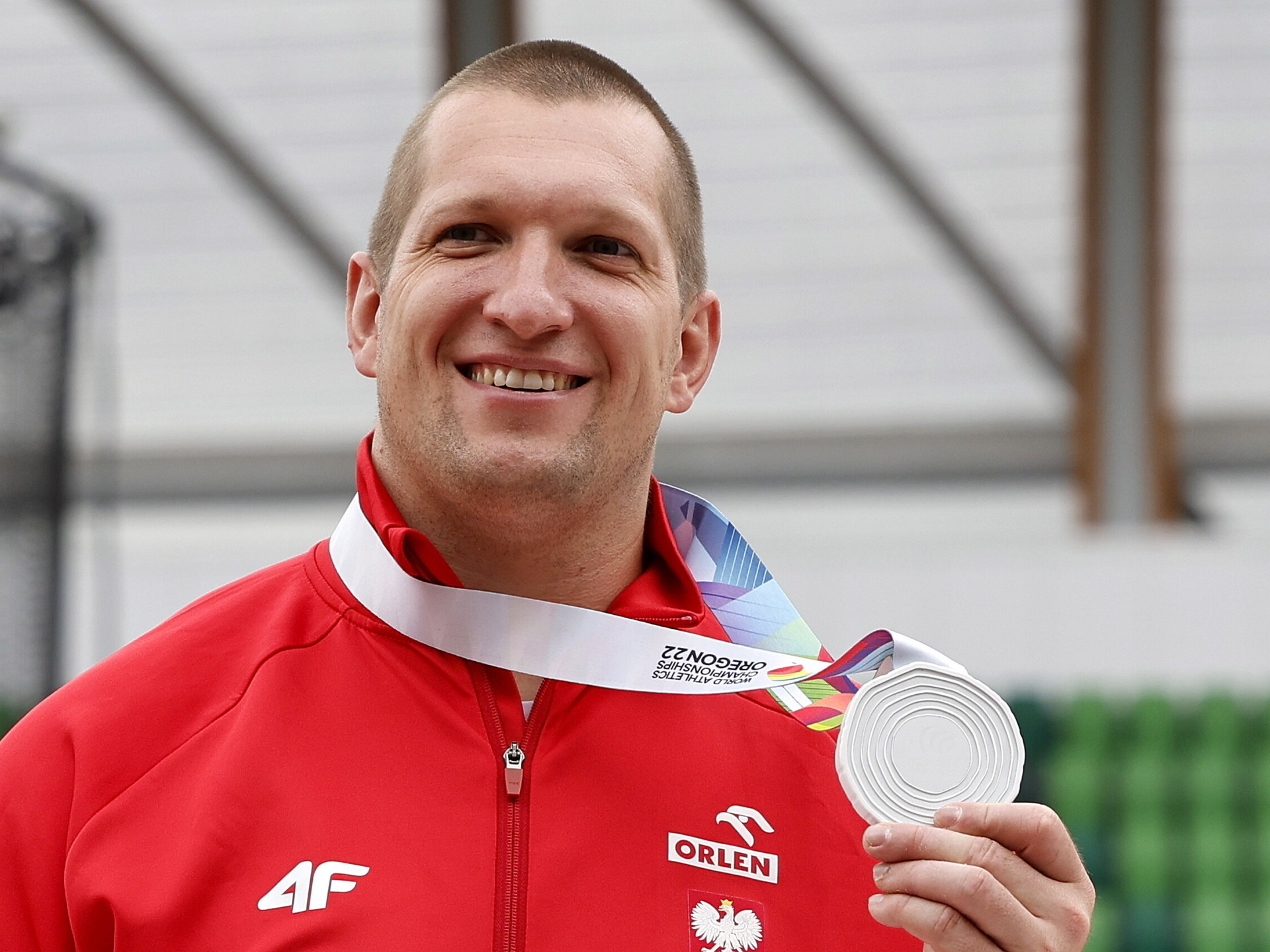 Wojciech Nowicki, Silver medal, World championships, Poland, 1920x1440 HD Desktop