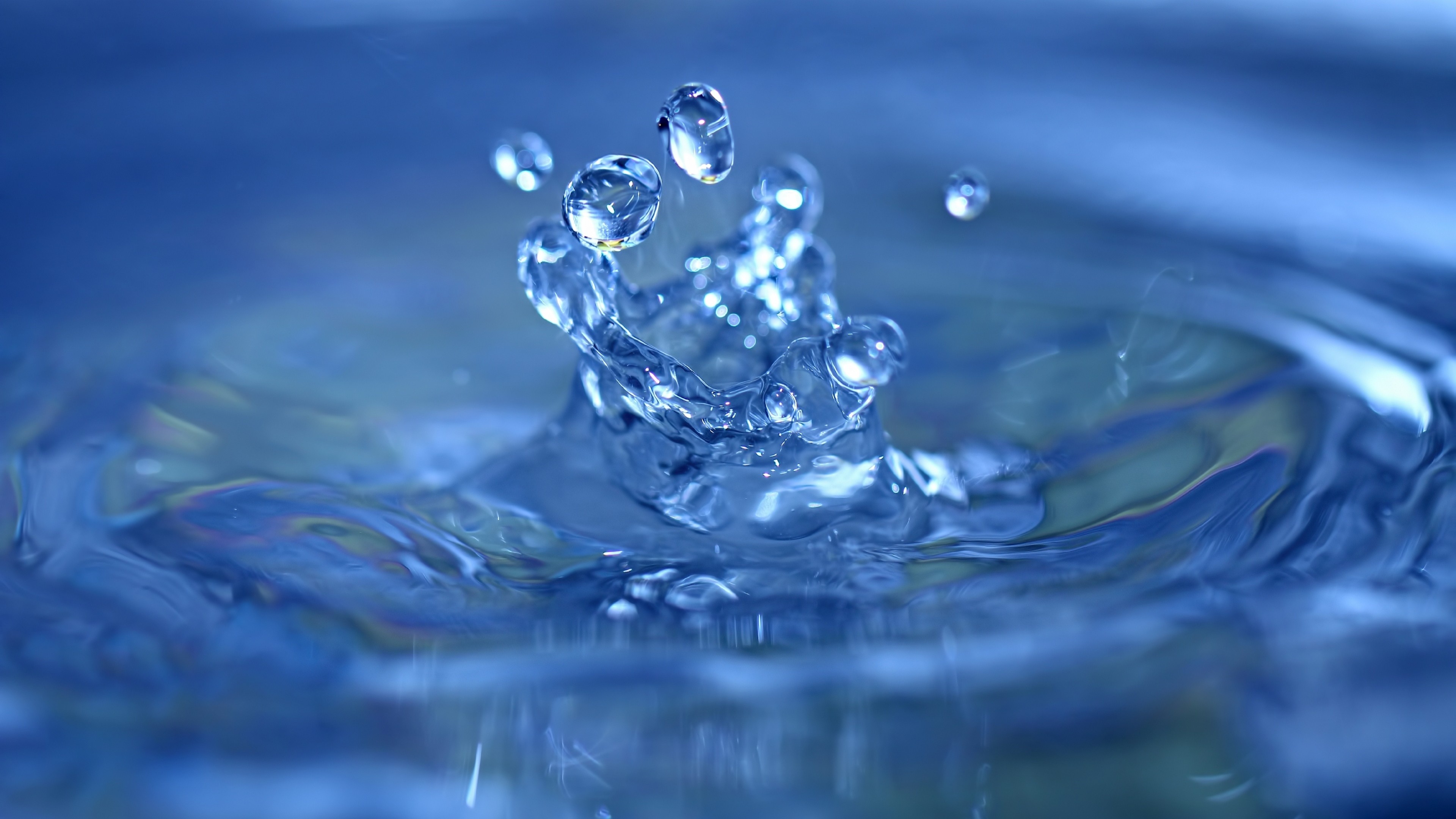 Splash, Water Wallpaper, 3840x2160 4K Desktop