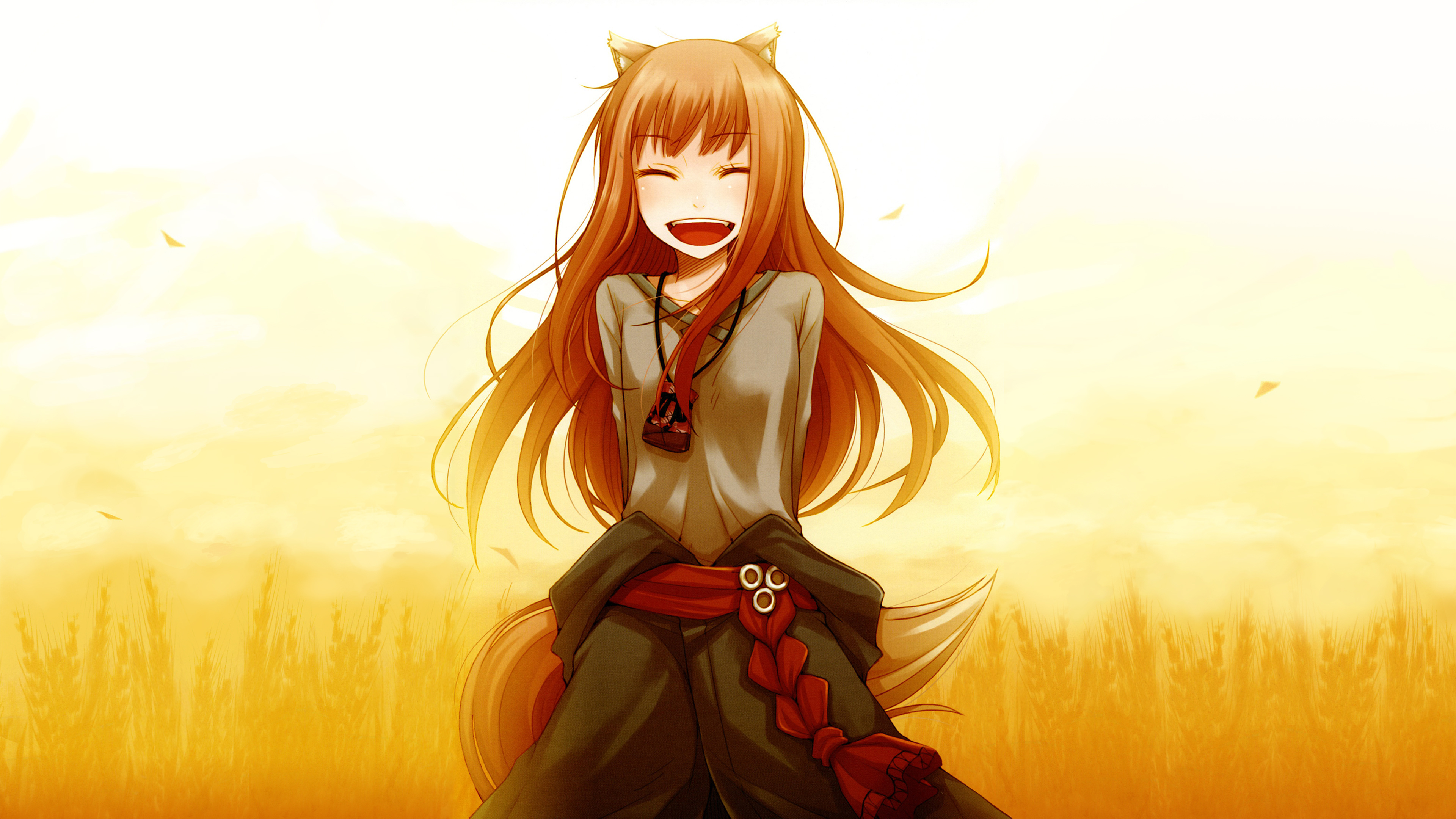 Spice and Wolf, 4K wallpapers, Background images, Anime series, 3840x2160 4K Desktop