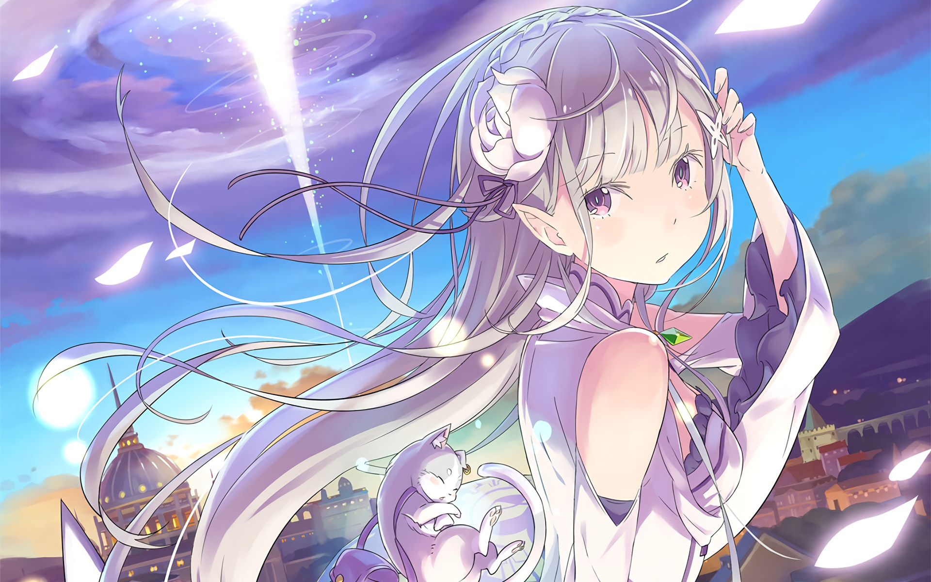 Emilia, Puck, Lugnica cityscape, HD Desktop wallpaper