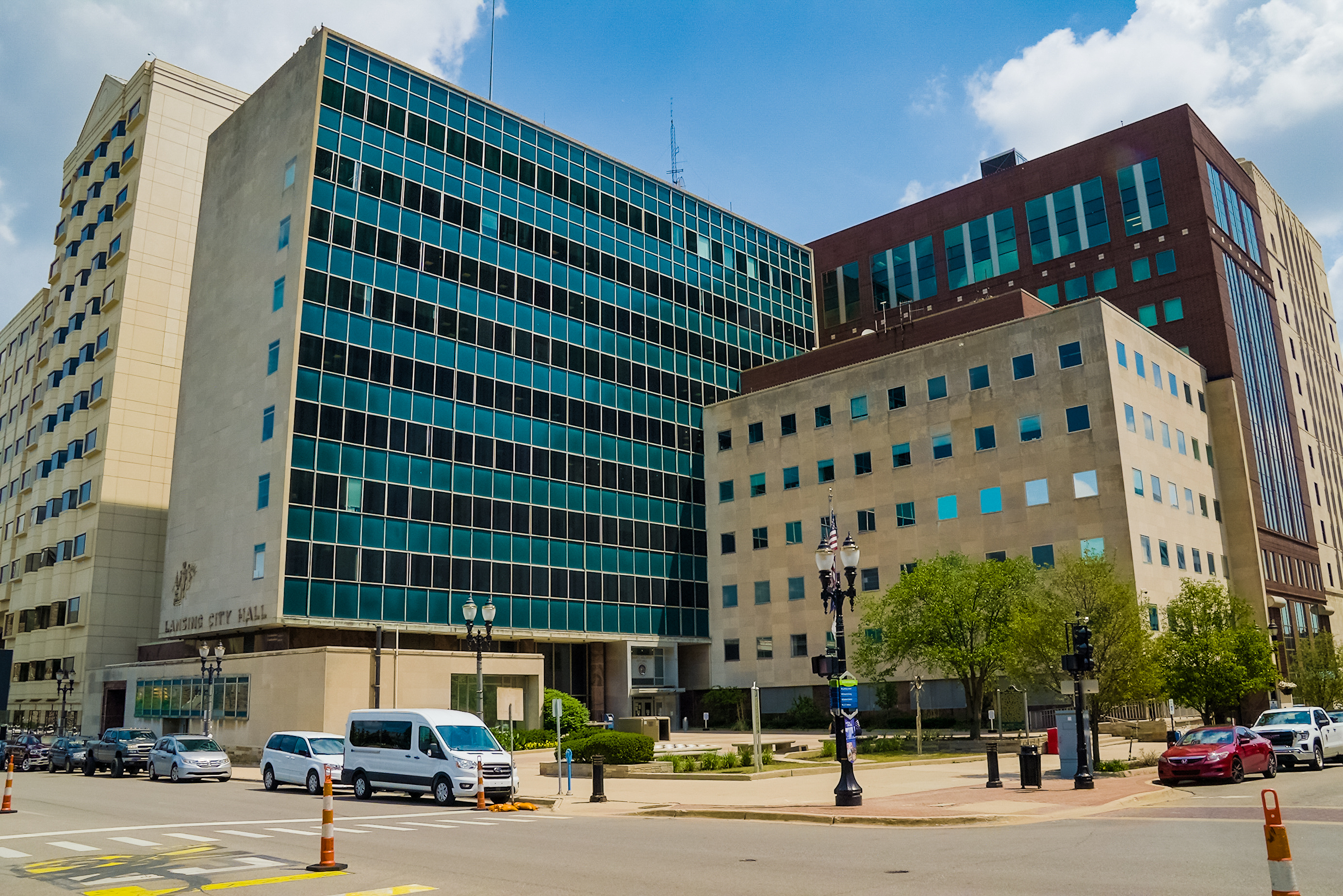 Lansing city buildings, Reopen to the, Buildings will reopen, Lansing city, 2770x1850 HD Desktop