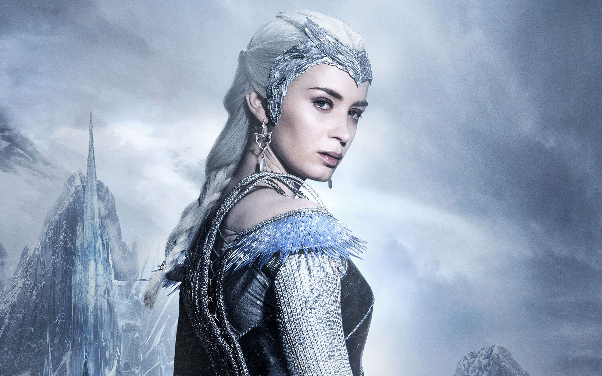 Emily Blunt, Queen Freya, The Huntsman sequel, Wallpaper, 1920x1200 HD Desktop