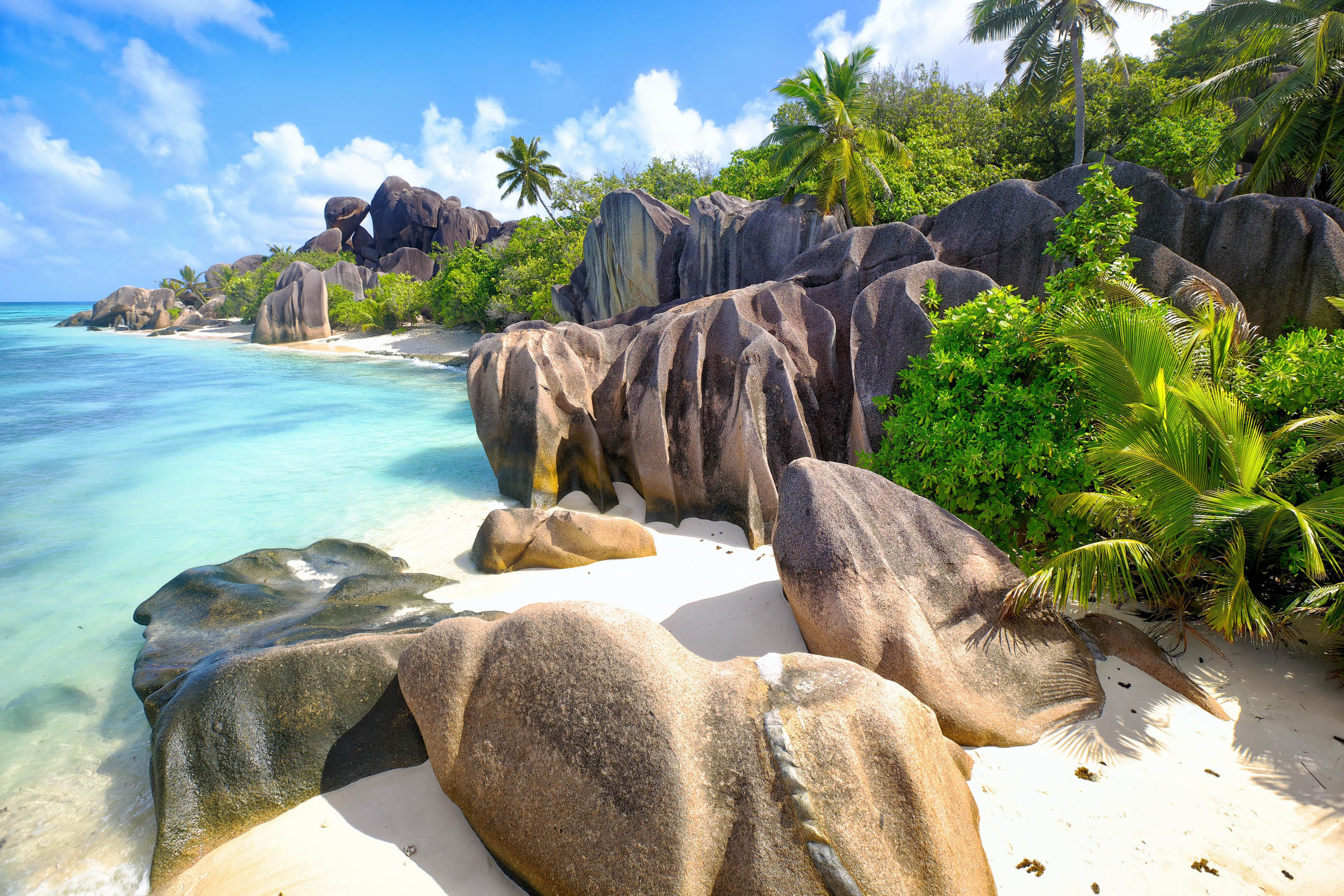 Beaches, La Digue Island, Seychelles, Franks Travelbox, 2600x1740 HD Desktop