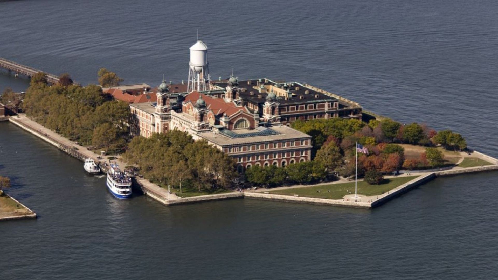 Ellis Island Immigration Museum, New York Travel, New York Harbor, Travels, 1920x1080 Full HD Desktop