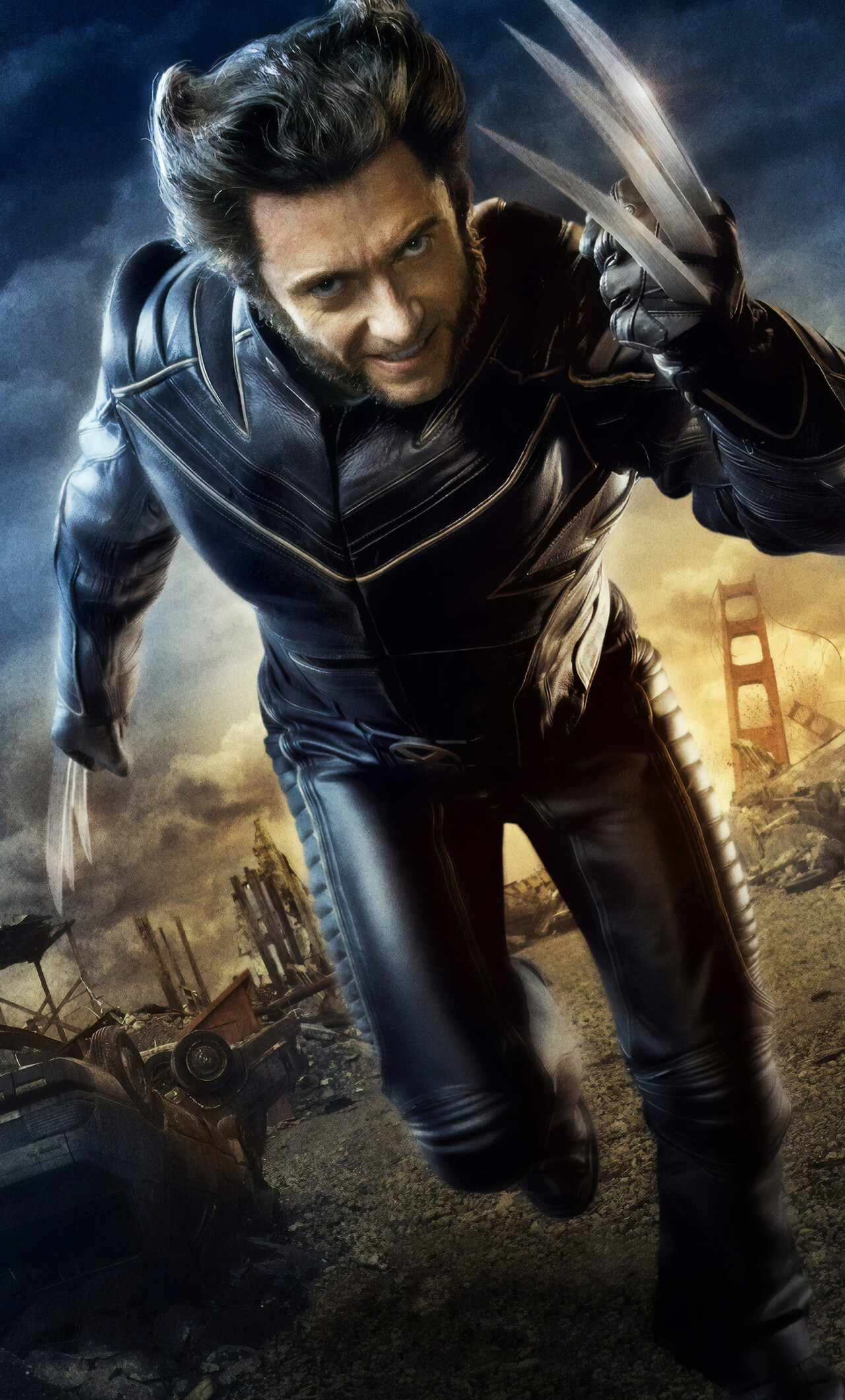 Adamantium hero, Wolverine wallpapers, Comic book movies, Last Stand showdown, 1280x2120 HD Phone