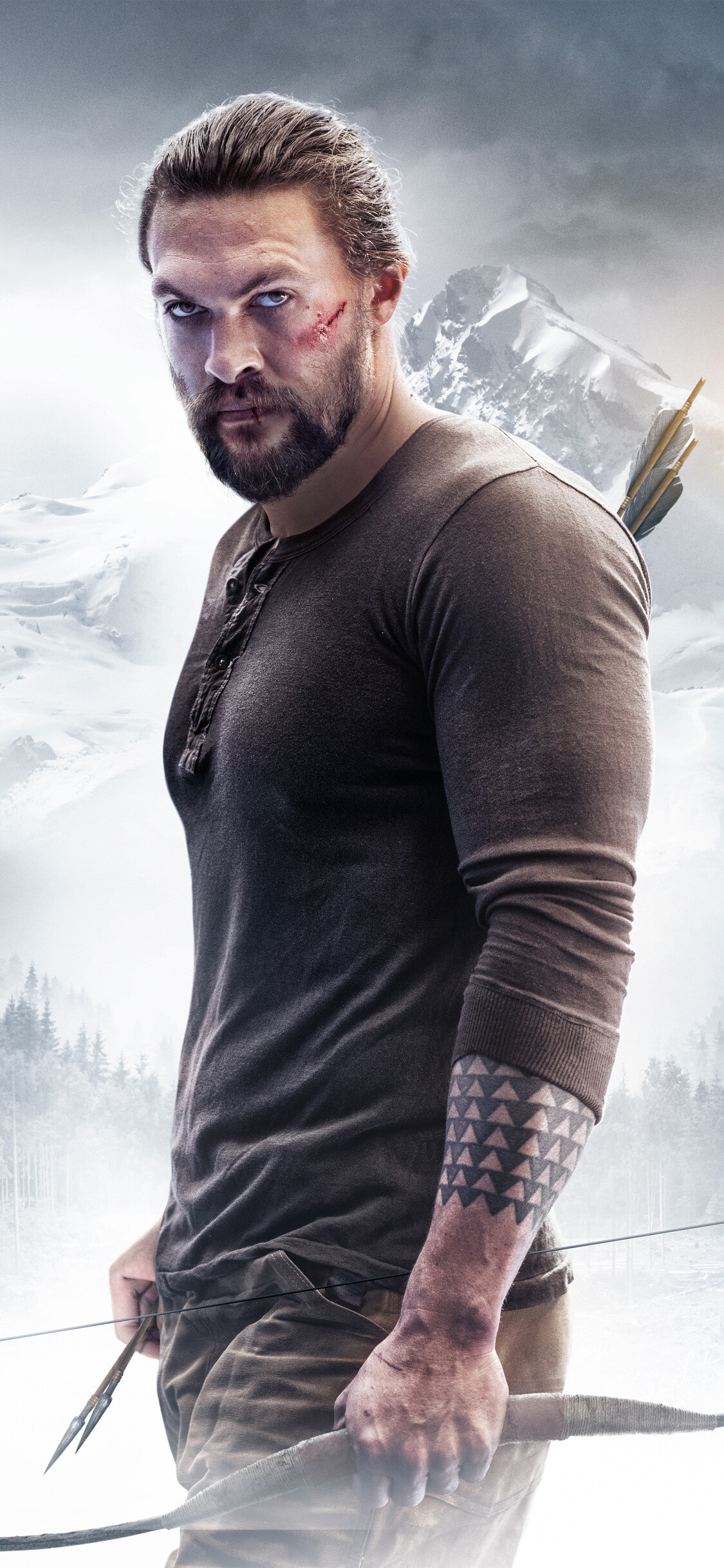 Jason Momoa, Celebrities, 4k, iPhone XS, 1130x2440 HD Phone