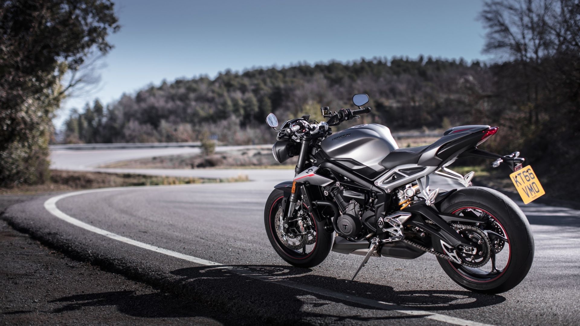 Triumph Street Triple RS, Swiftness in motion, Unveiling the new beast, Dynamic video, 1920x1080 Full HD Desktop