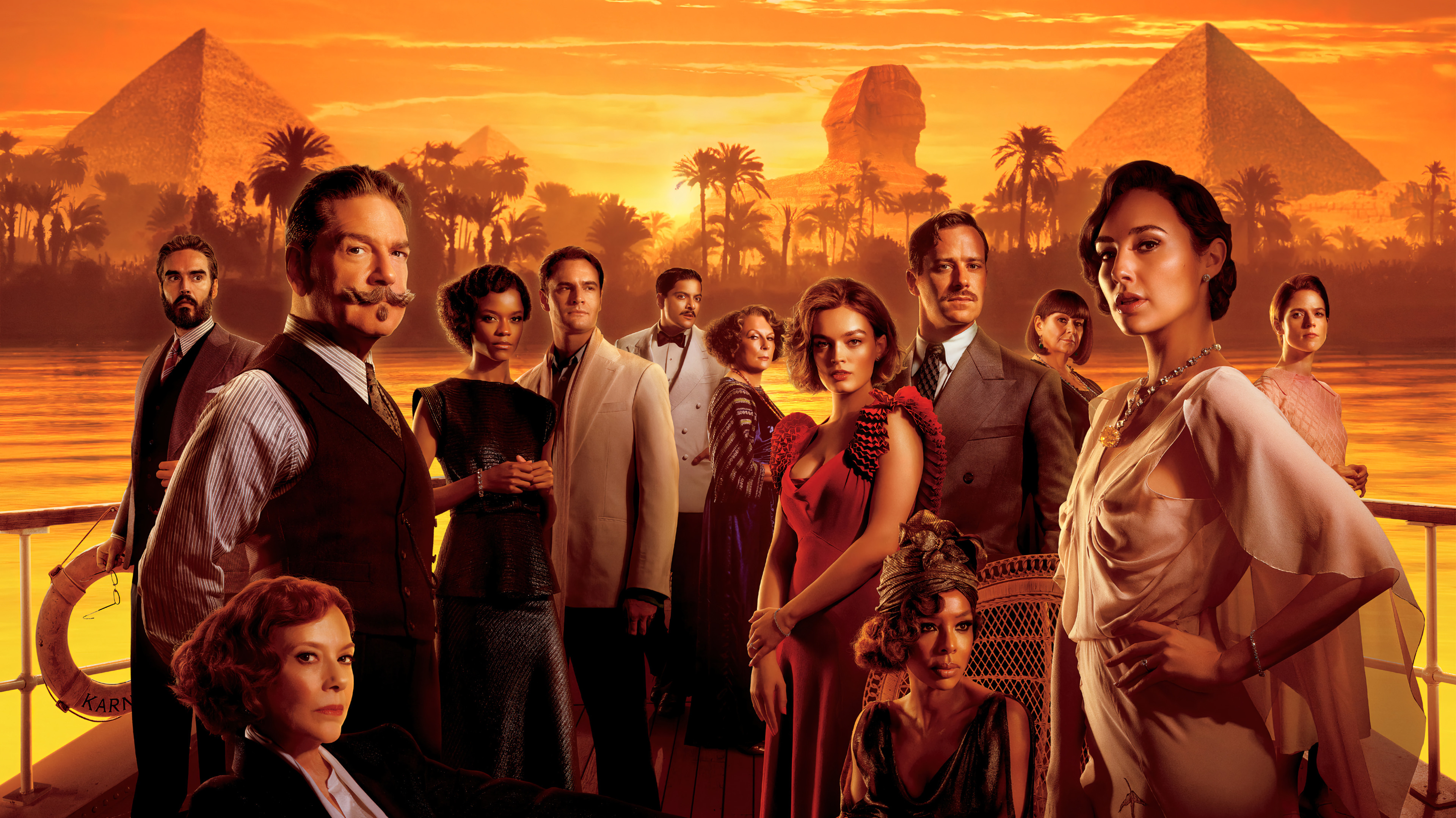 Death on the Nile, 4K Ultra HD, High resolution, Captivating visuals, 3840x2160 4K Desktop