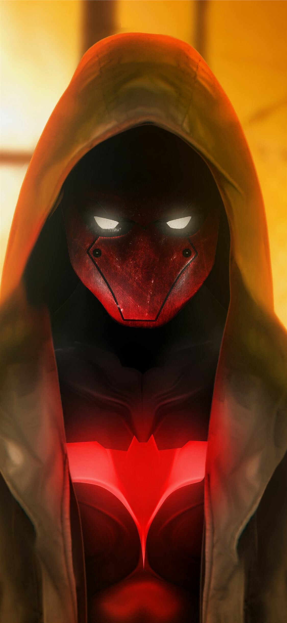 Red Hood, DC Comics, Phone backgrounds, iPhone wallpapers, 1130x2440 HD Phone