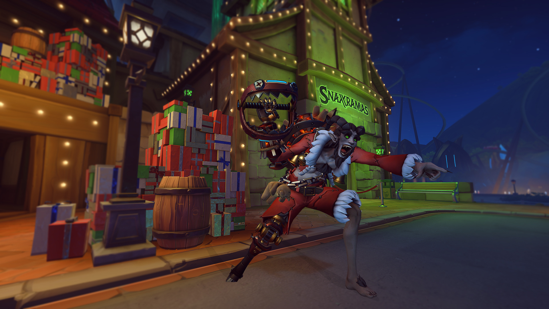 Junkrat, HD wallpaper, Colorful explosion, Samantha Anderson, 1920x1080 Full HD Desktop