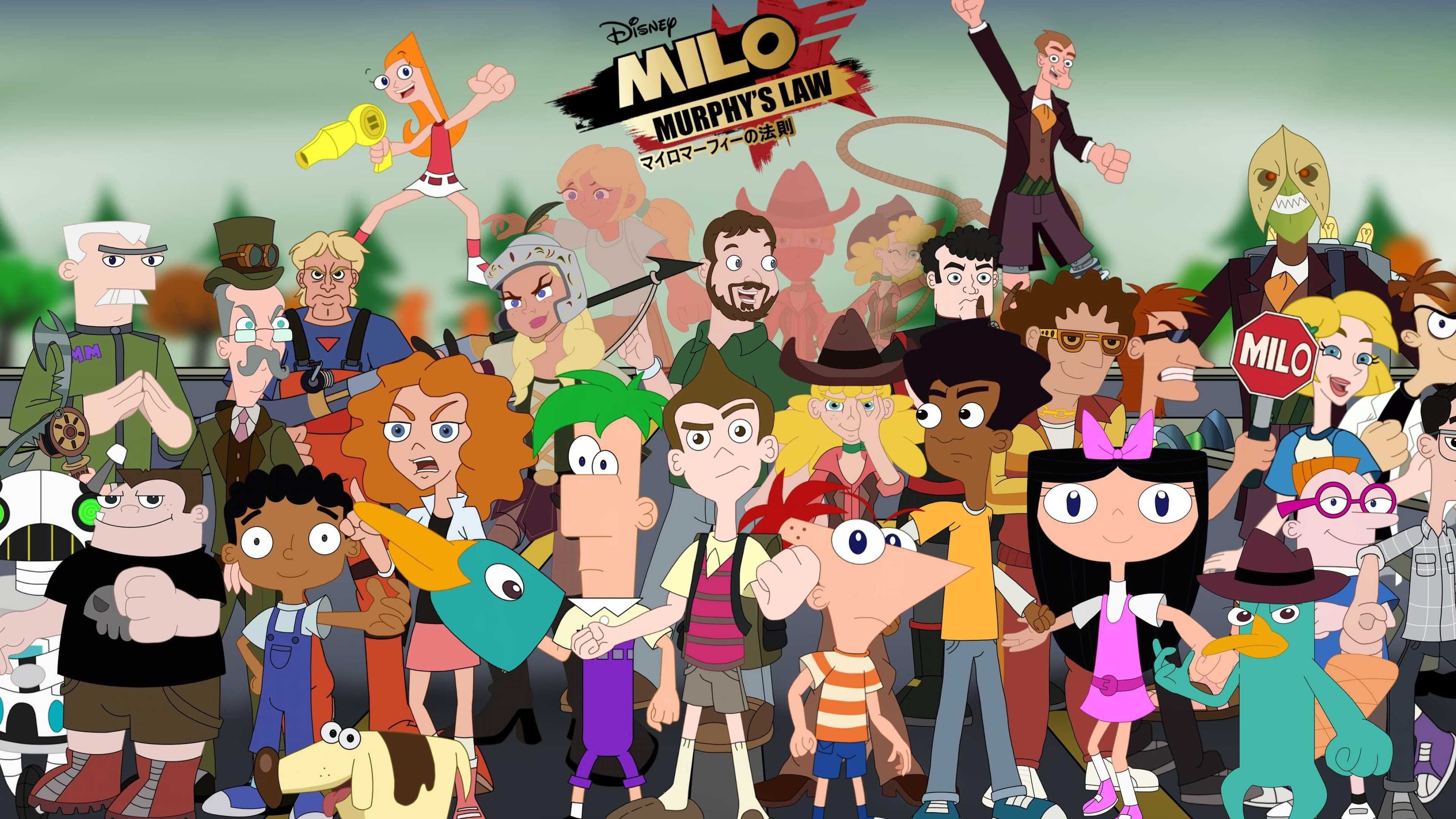 Phineas and Ferb, The Effect, Animation, Series, 3840x2160 4K Desktop