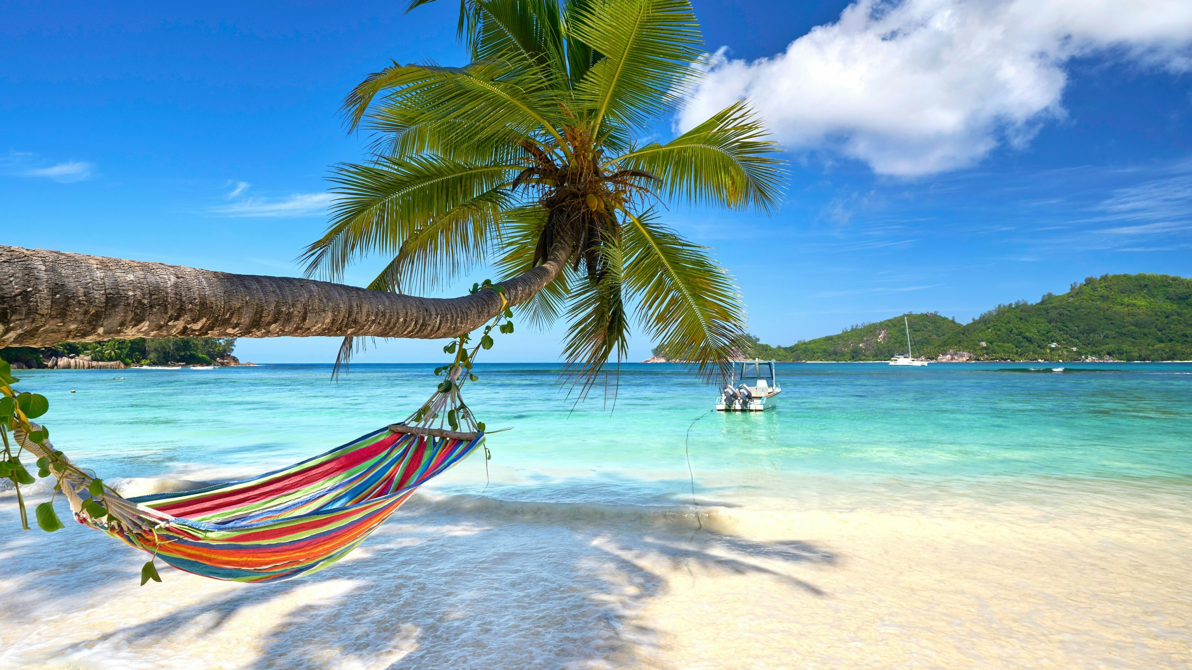 Seychelles beauty, Breathtaking landscape, Coastal serenity, Exotic getaway, 3840x2160 4K Desktop