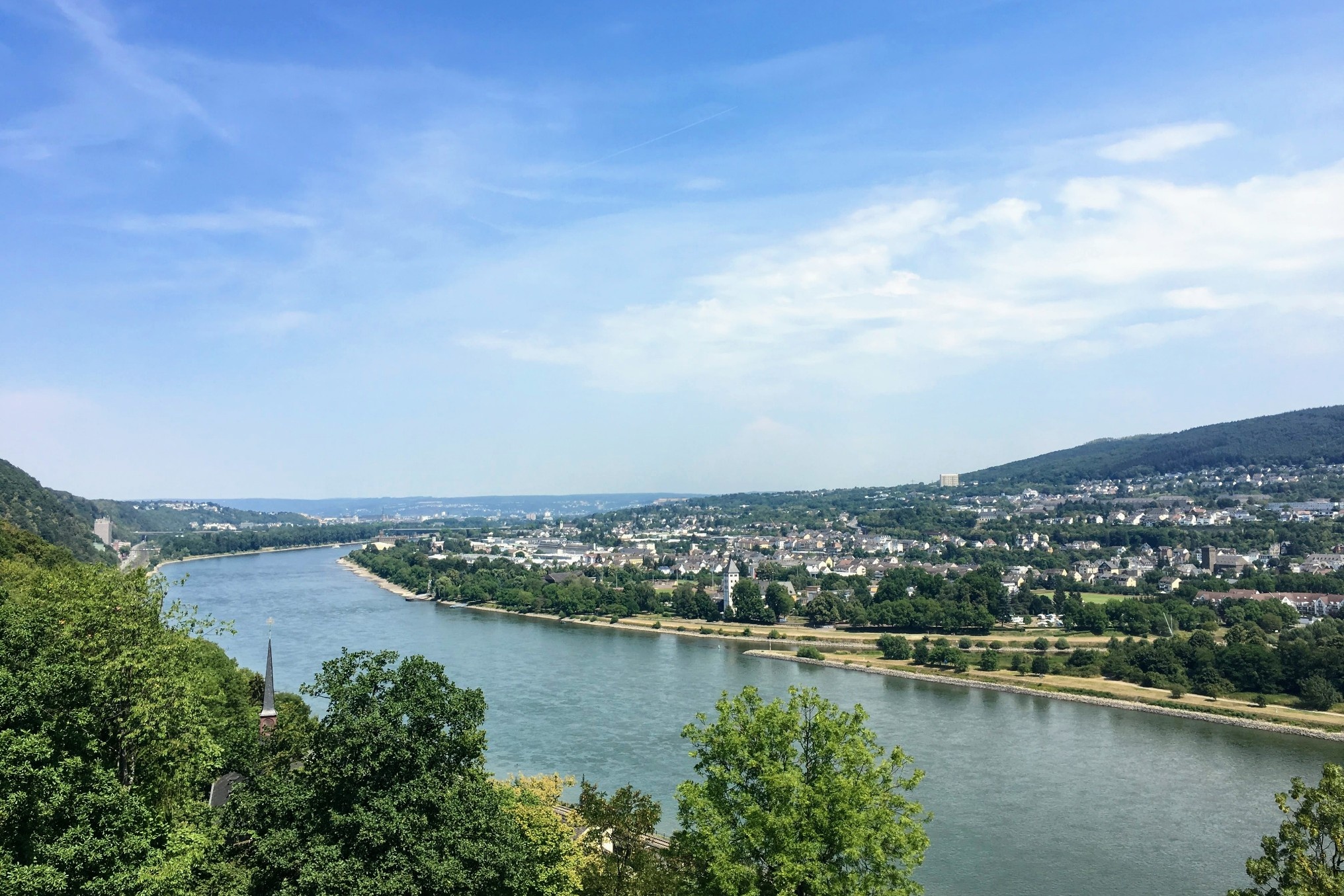 Rhine River cycling, German adventure, Scenic beauty, European travels, 2040x1360 HD Desktop