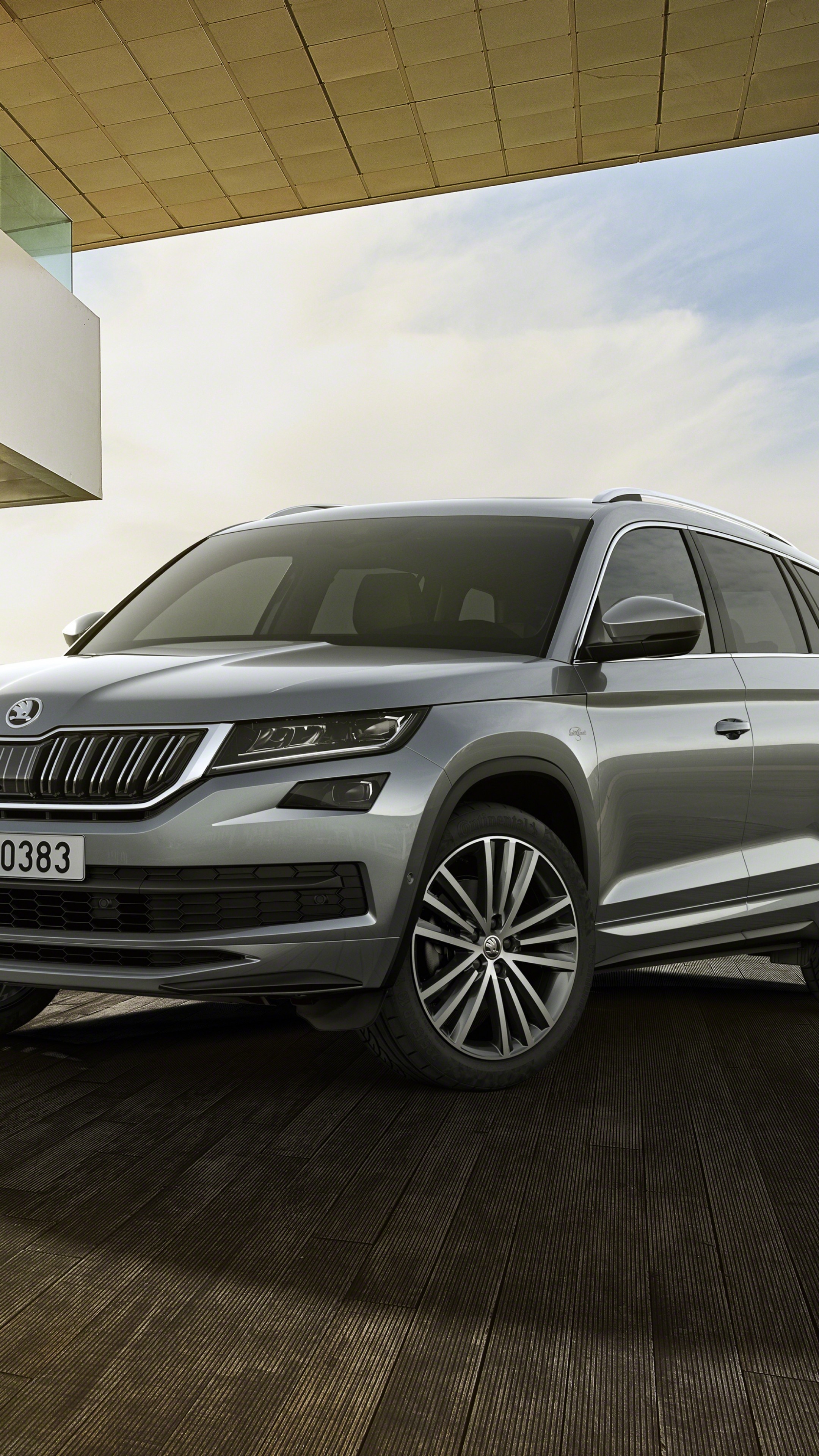 Skoda Kodiaq, Auto, 2019 cars, SUV design, 2160x3840 4K Phone