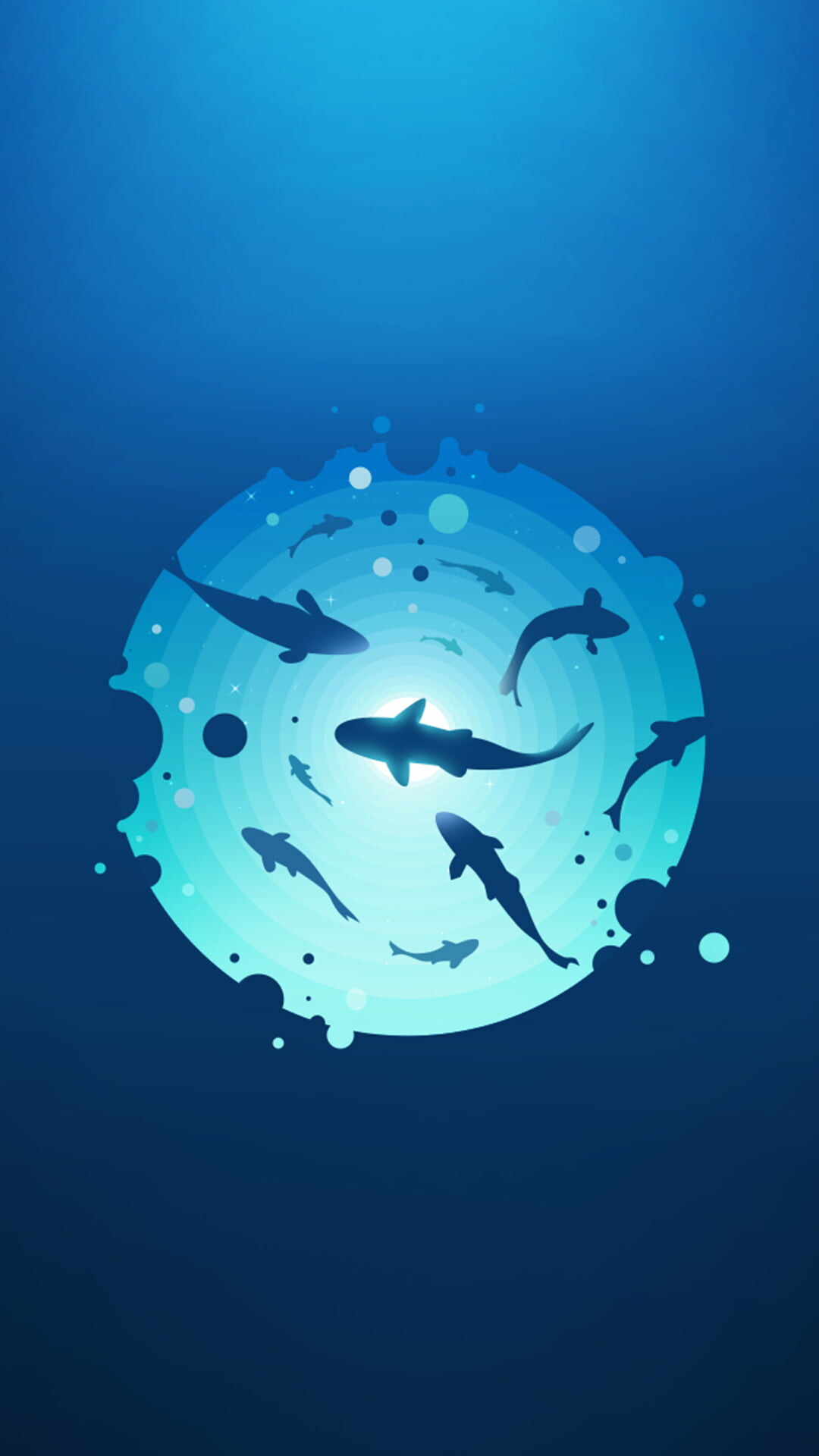 Minimalism black fish wallpaper, Sleek and modern, Dark and mysterious, Stylish and minimalistic, 1080x1920 Full HD Phone