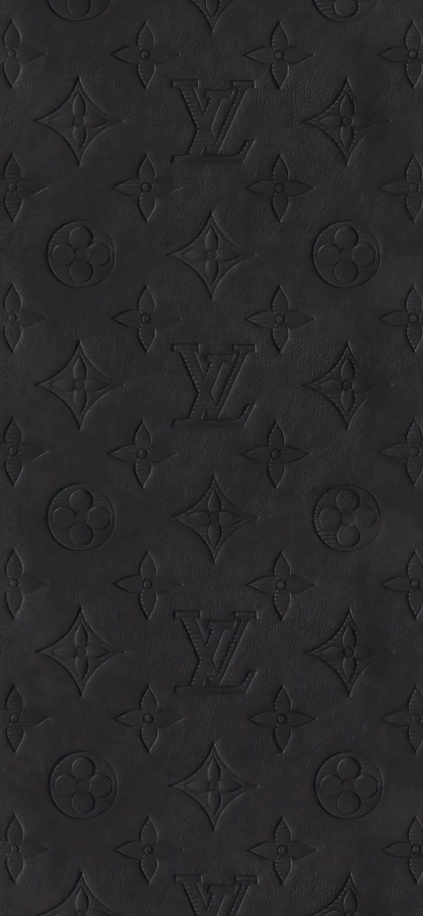 Leather LV, Louis Vuitton Logo And Print, AI HD Wallpaper
