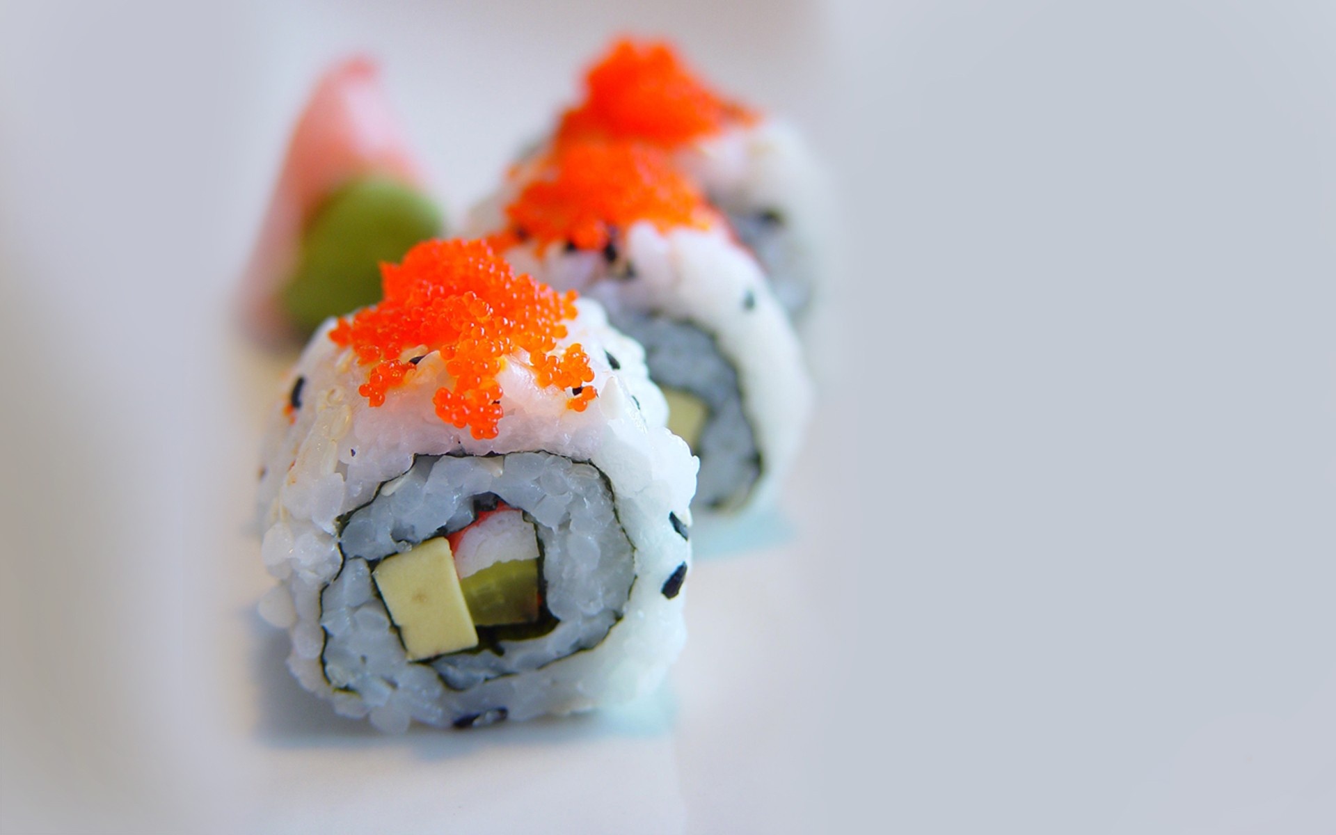 Satisfying sushi creation, Tempting maki rolls, Food wallpaper, Japanese cuisine, 1920x1200 HD Desktop