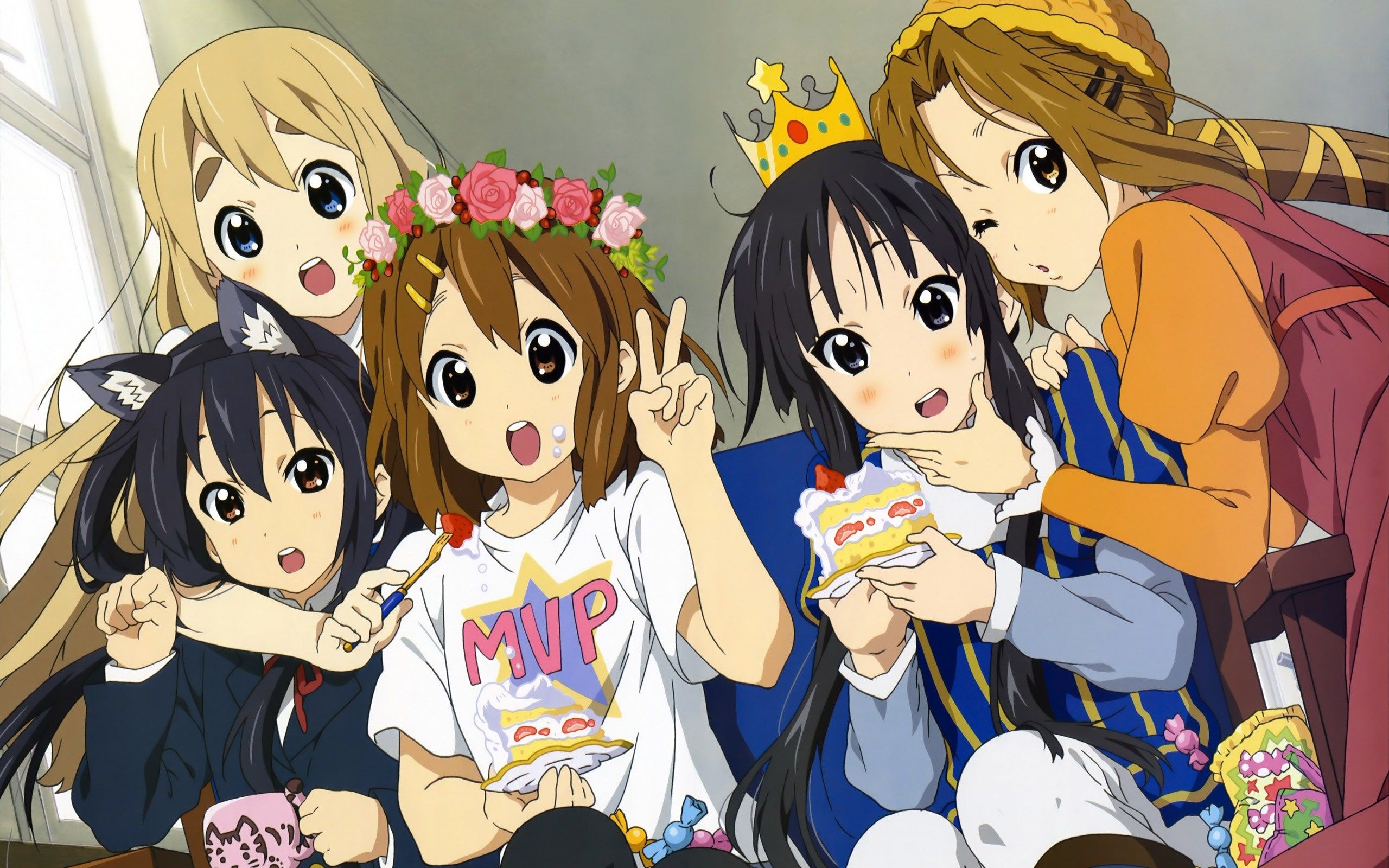 K-On! Anime, Music club, School life, Slice of life, 2560x1600 HD Desktop