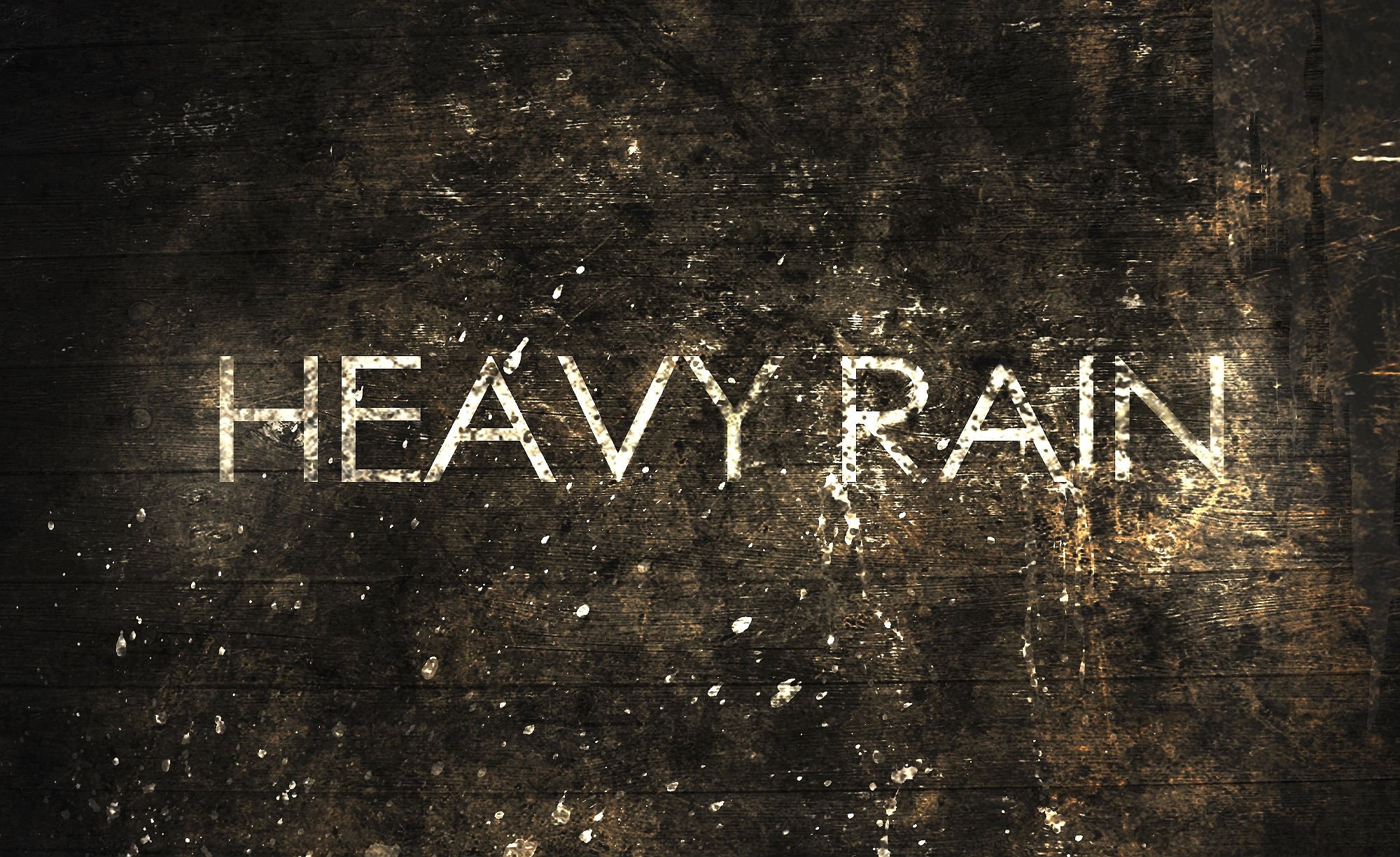 Heavy Rain, Free download wallpapers, HD rain wallpapers, Computer wallpaper, 2000x1230 HD Desktop