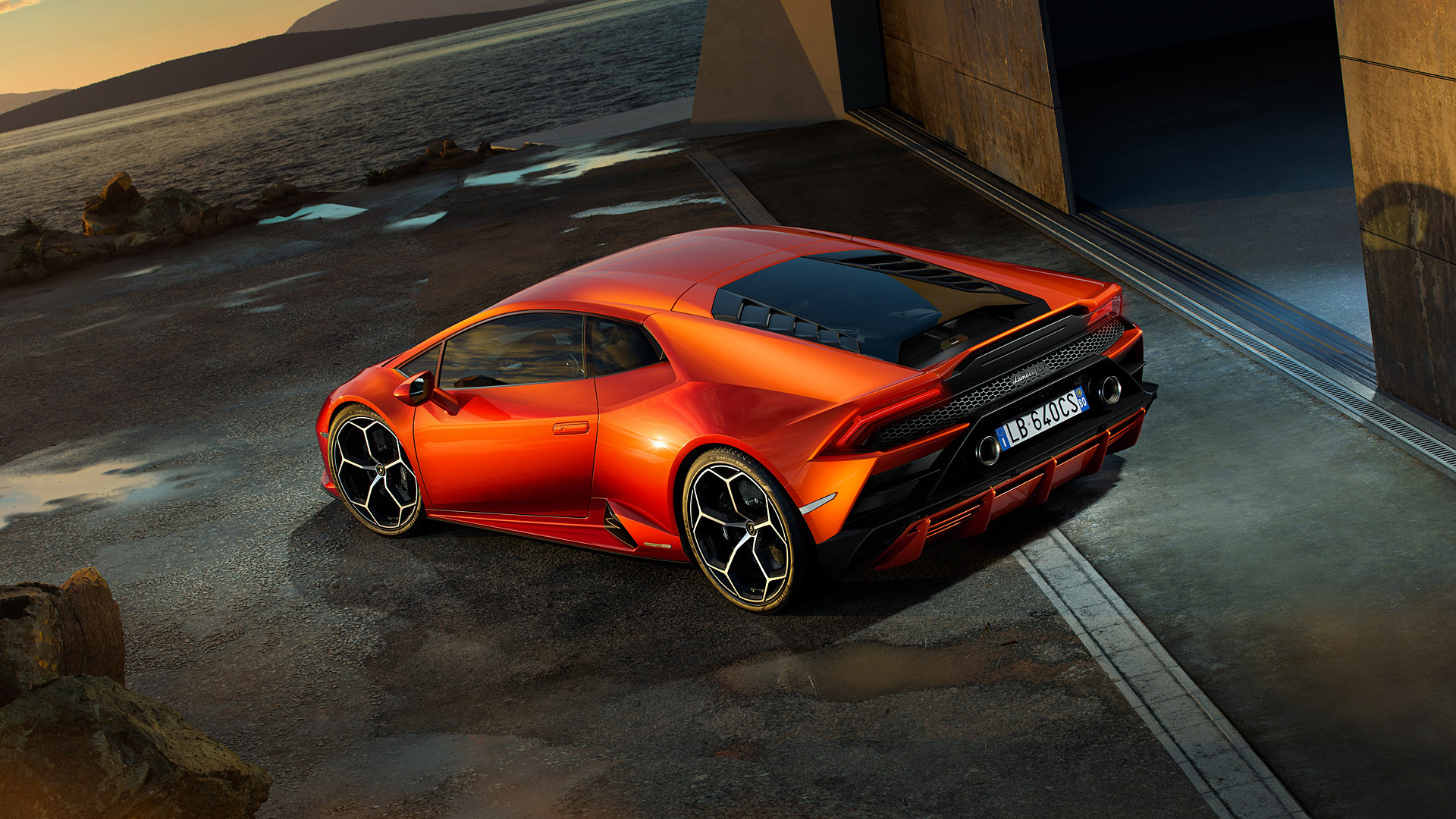 Huracan Evo wallpapers, Impressive collection, Striking visuals, Dynamic scenes, 1920x1080 Full HD Desktop