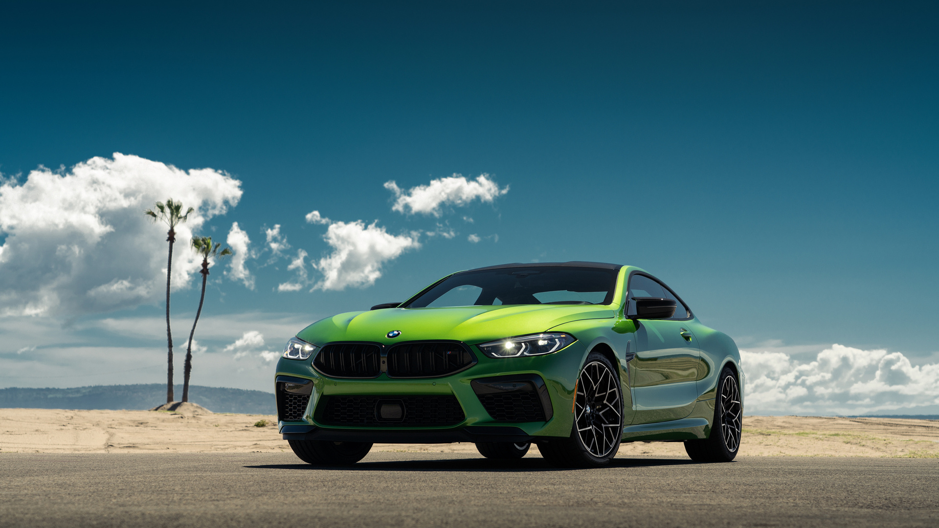 BMW 8 Series, Auto, Green BMW 4k, 1920x1080 Full HD Desktop