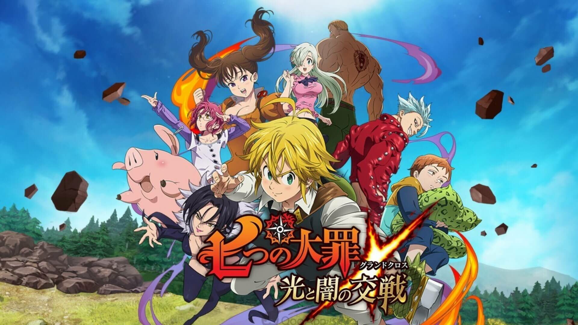 Seven Deadly Sins, Cursed by Light, Anime film, Riveting storyline, 1920x1080 Full HD Desktop