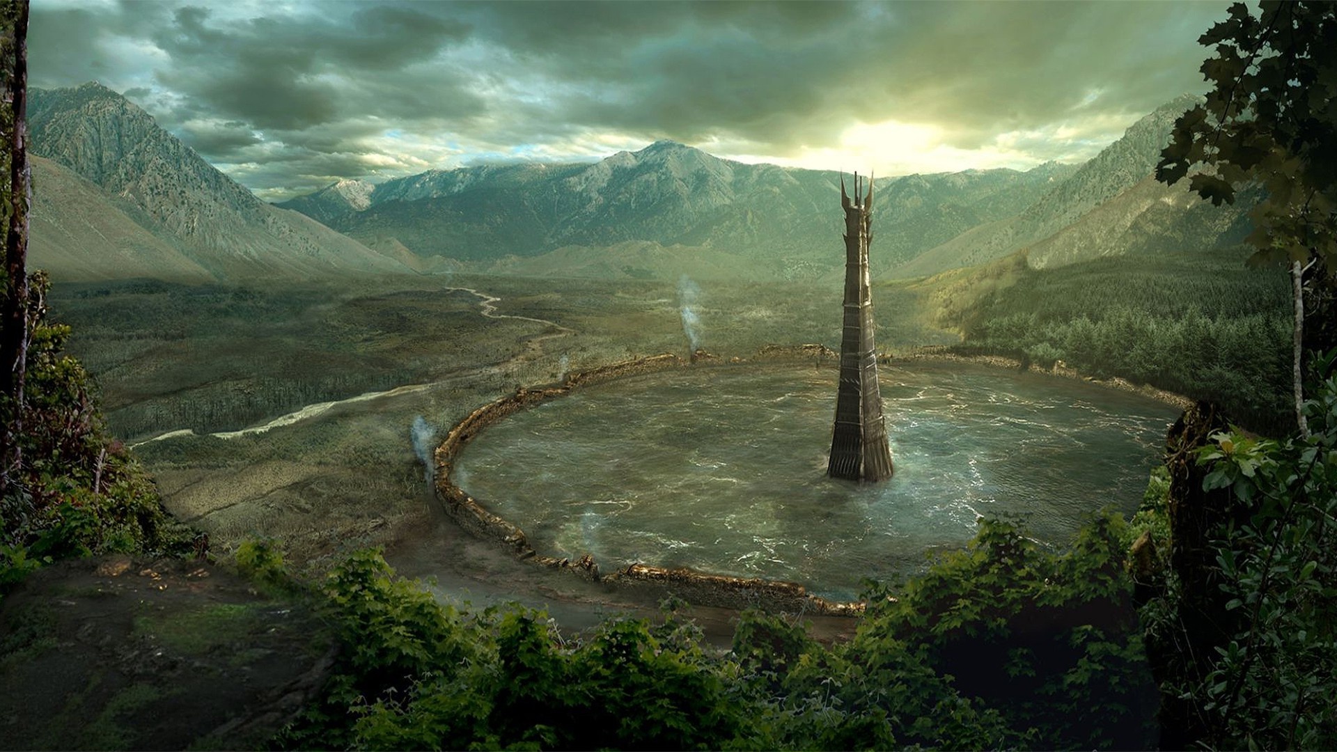 Isengard, Fangorn Wallpaper, 1920x1080 Full HD Desktop