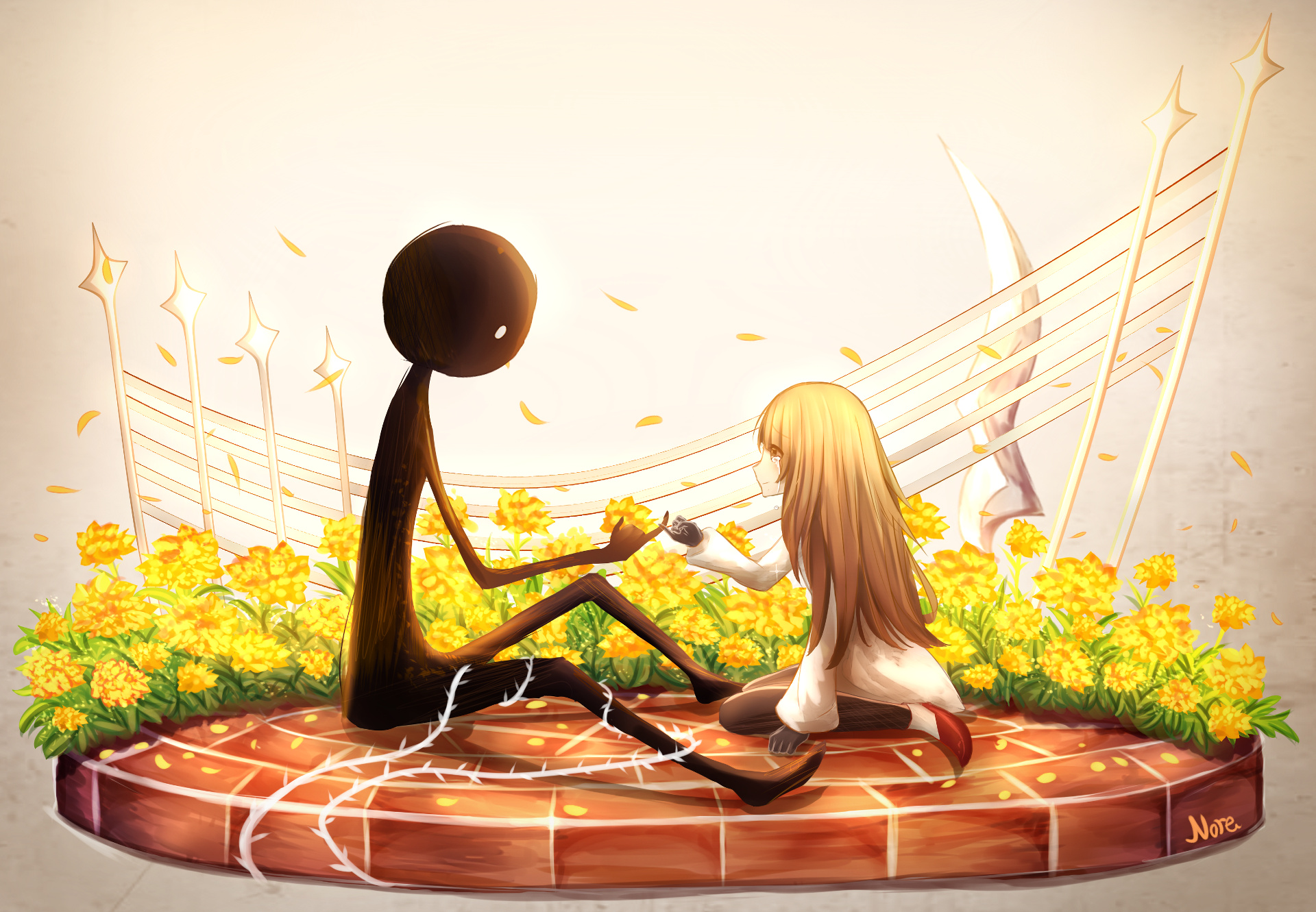 Deemo II, Captivating melodies, Enchanting gameplay, Musical journey, 1920x1340 HD Desktop